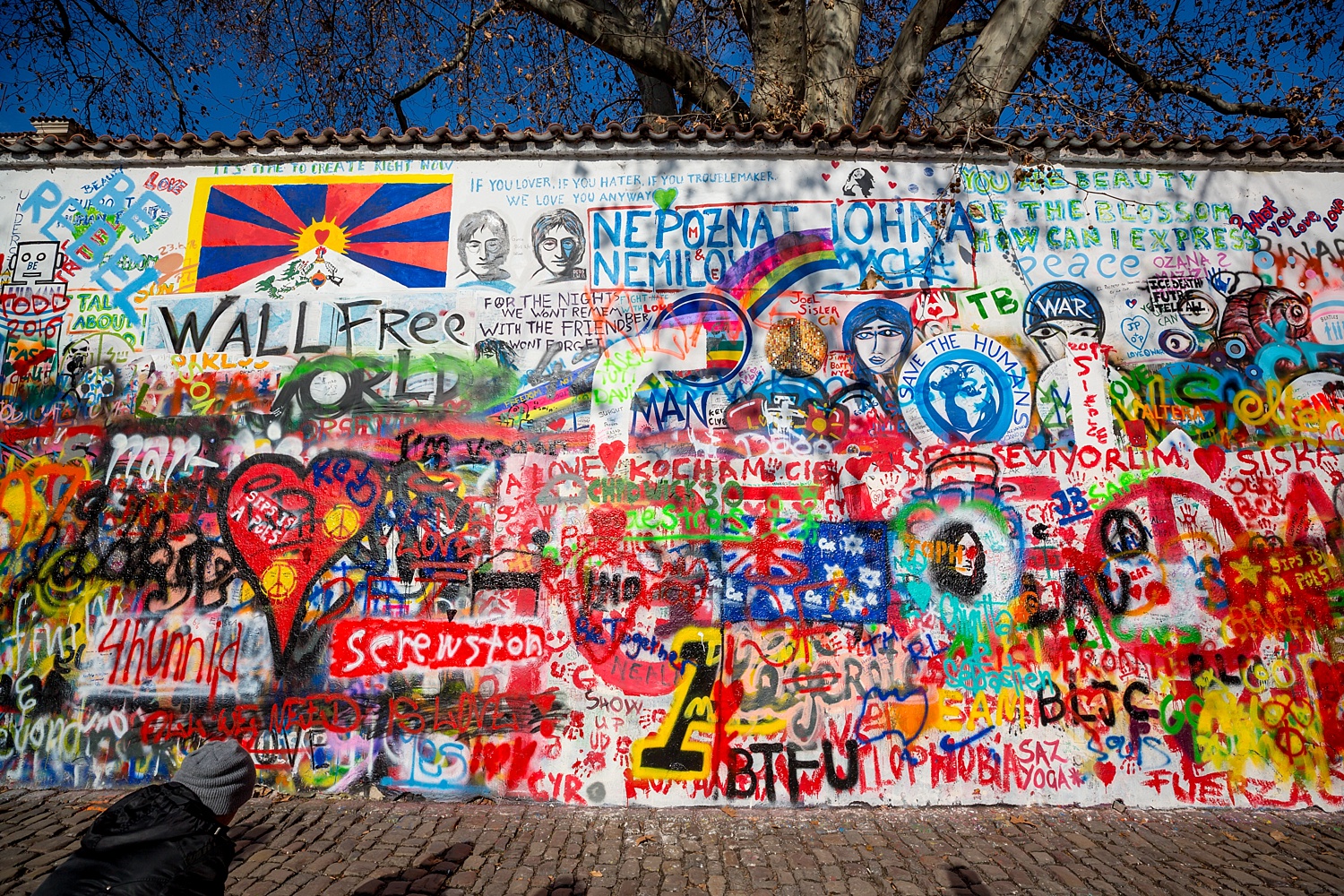 John Lennon Wall, Prague