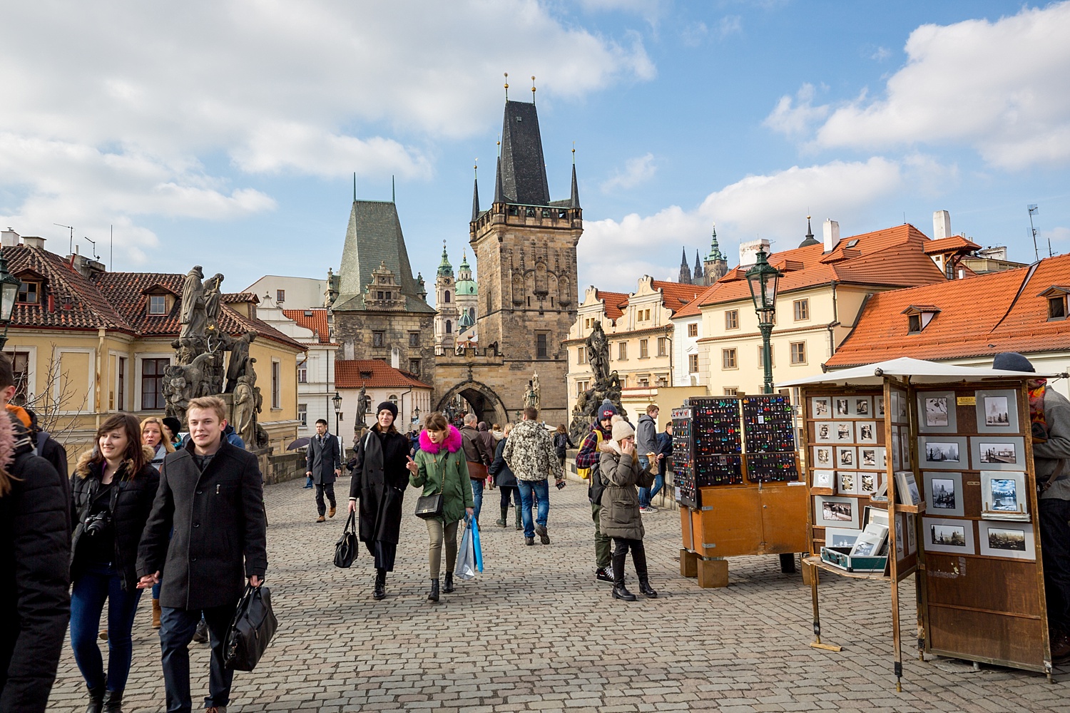 Taken on the Charles Bridge, Prague