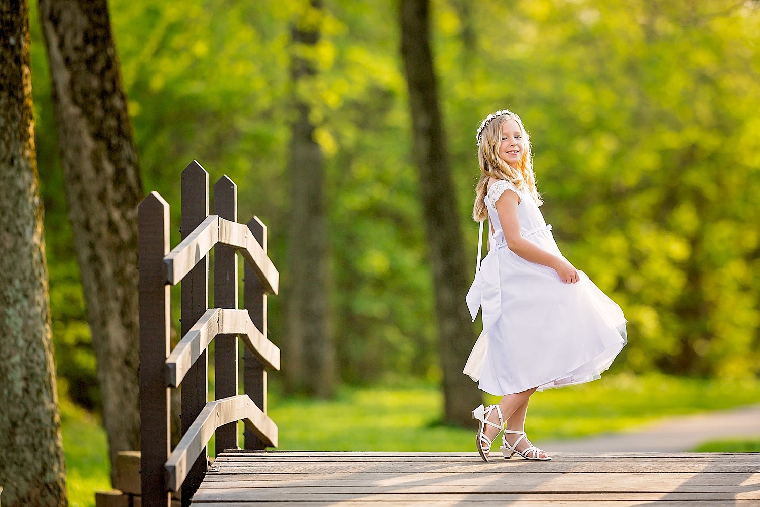 Wyomissing Pennsylvania First Communion Photoshoot