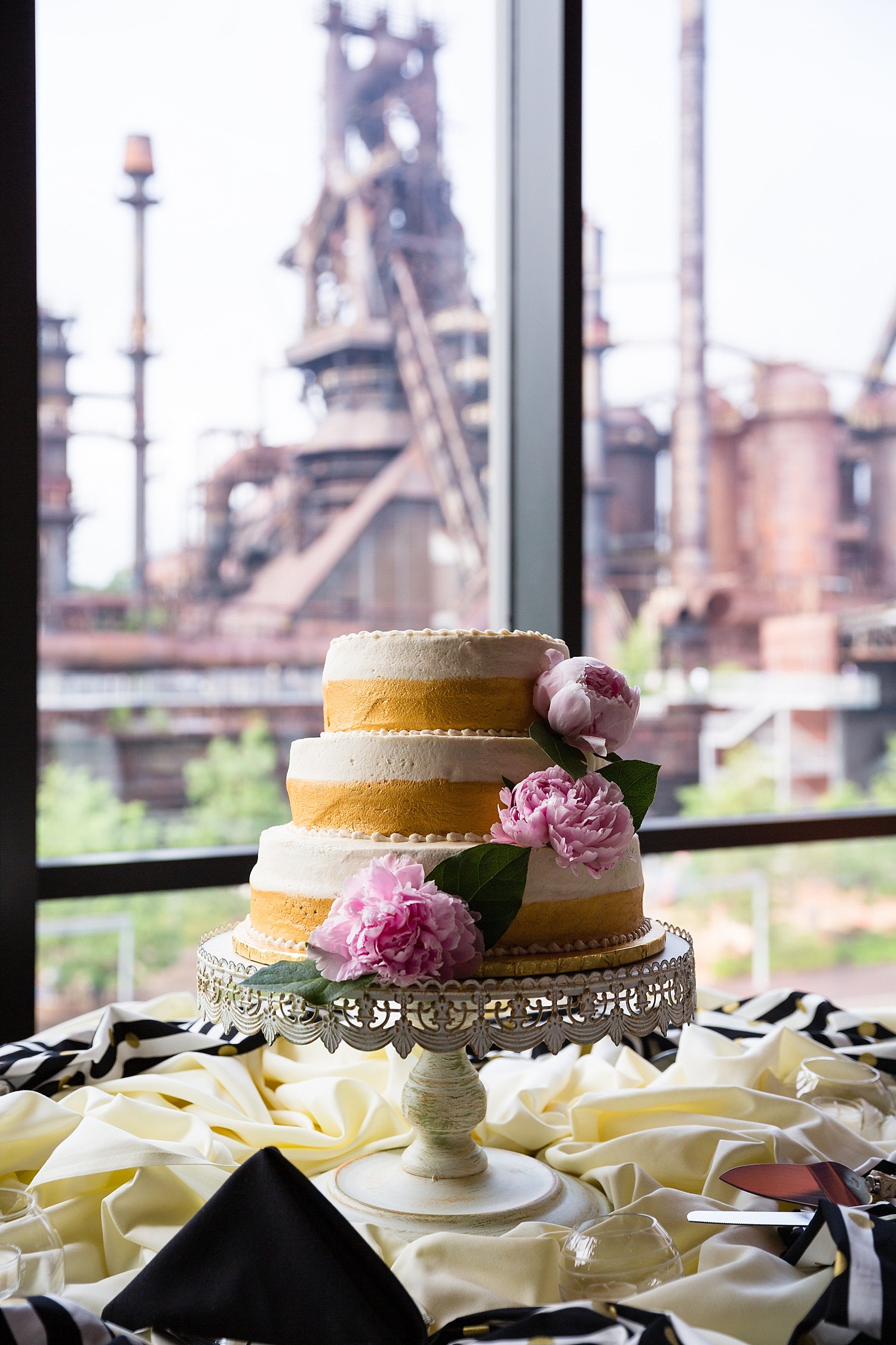 Historic Hotel Bethlehem Steelstacks Wedding