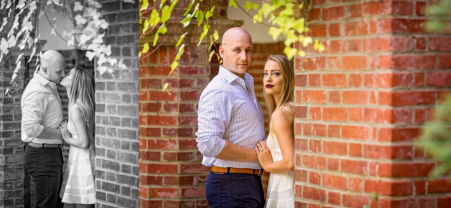 Longwood Gardens engagement photoshoot