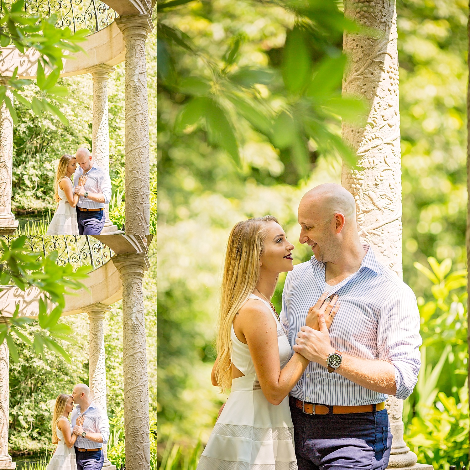 Longwood Gardens engagement photoshoot