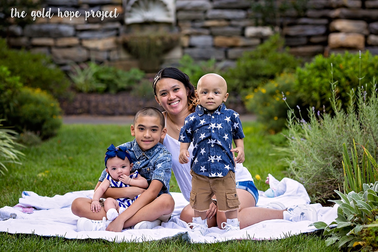 The Gold Hope Project Reading Pennsylvania Pediatric Cancer Fighter Photography Session