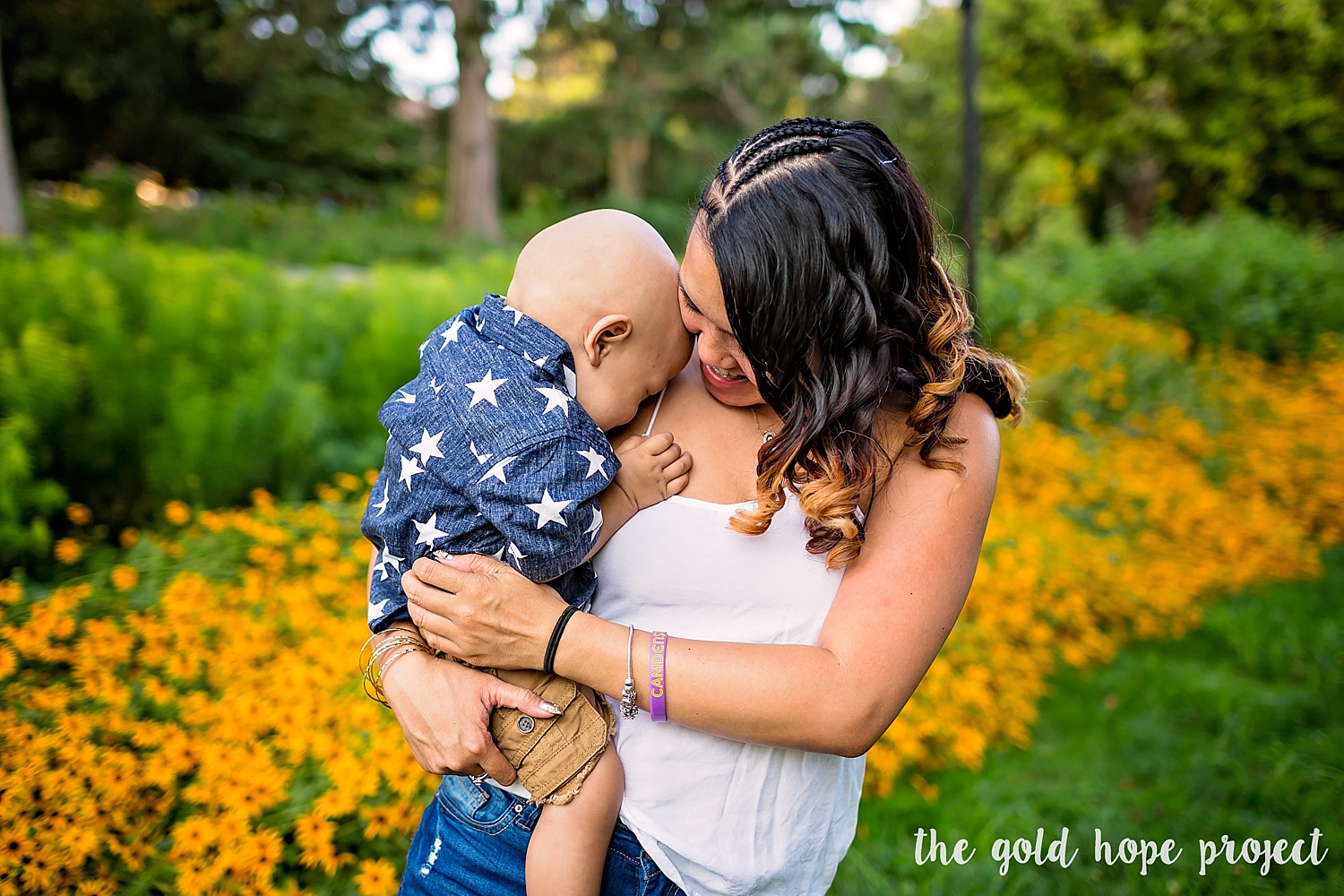 The Gold Hope Project Reading Pennsylvania Pediatric Cancer Fighter Photography Session