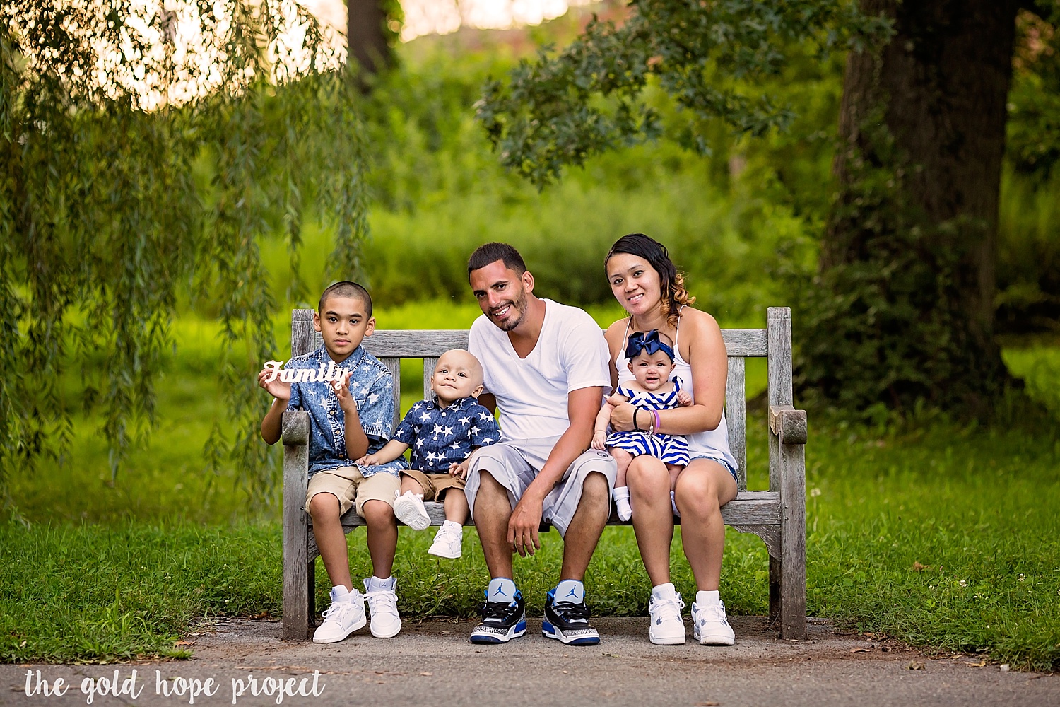 The Gold Hope Project Reading Pennsylvania Pediatric Cancer Fighter Photography Session