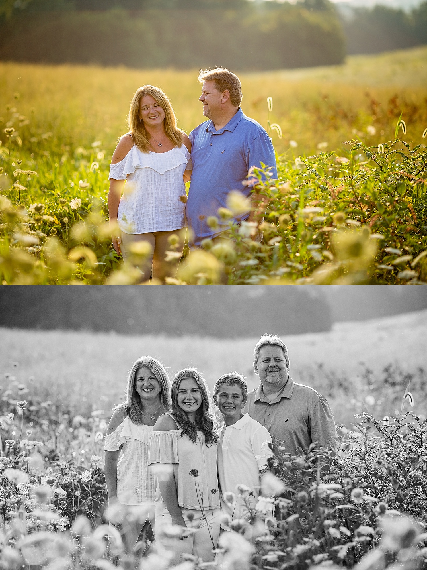 Berks County Blue Marsh Lake Sunflower Field Family Photographer