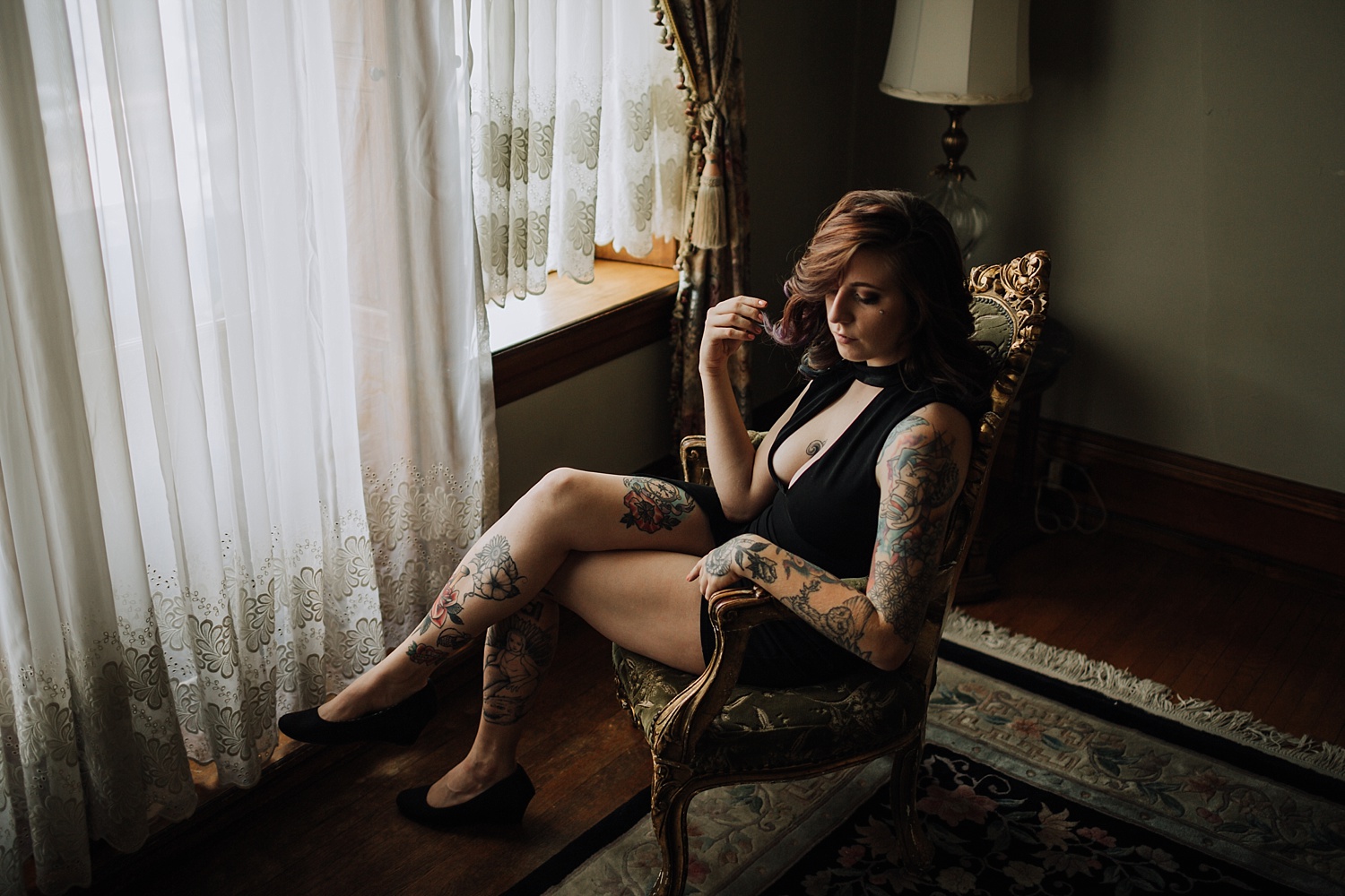 Reading Berks County Pennsylvania Mansion Boudoir Photographer