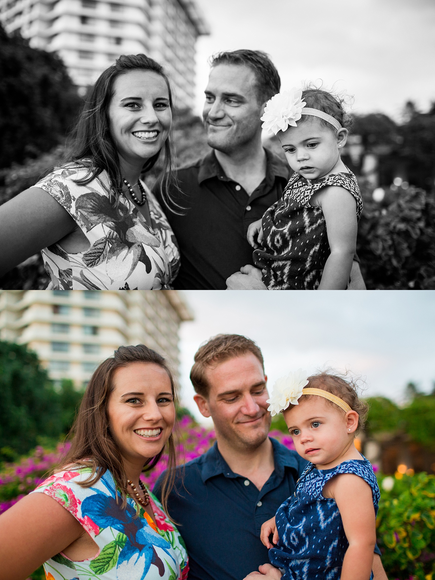 Hyatt Regency Maui Hawaii sunset beach family photoshoot