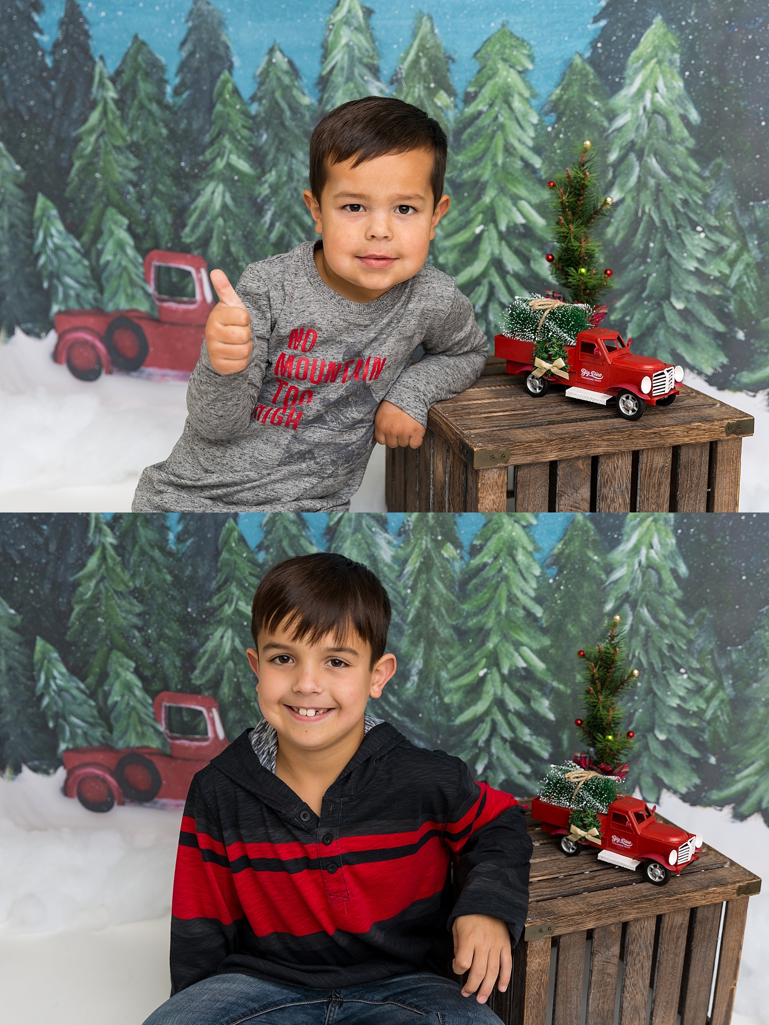 GoggleWorks Studio Reading Pennsylvania Child Family Christmas Photographer