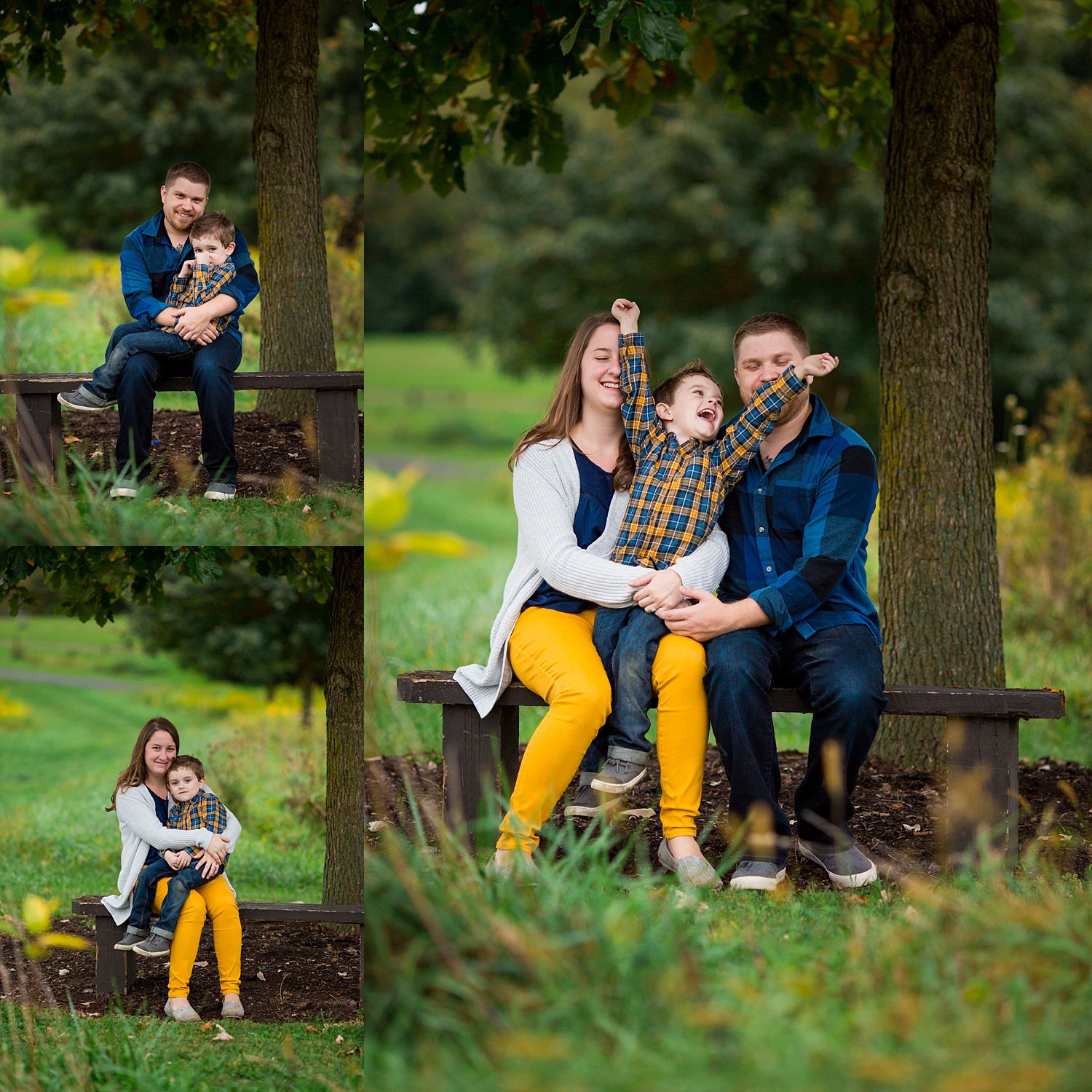 Highlands Wyomissing Fall Family Photoshoot