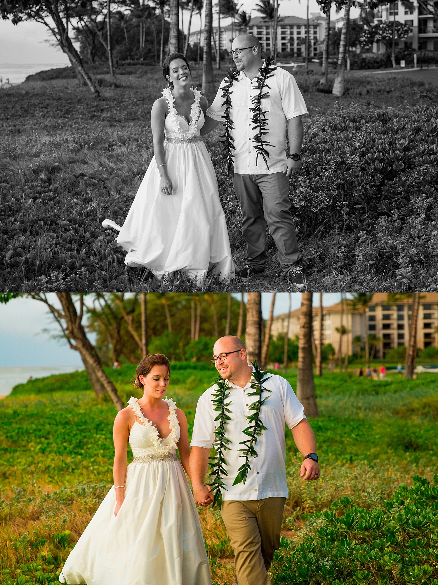 Westin Ka'Anapali Maui destination beach wedding photographer sunset