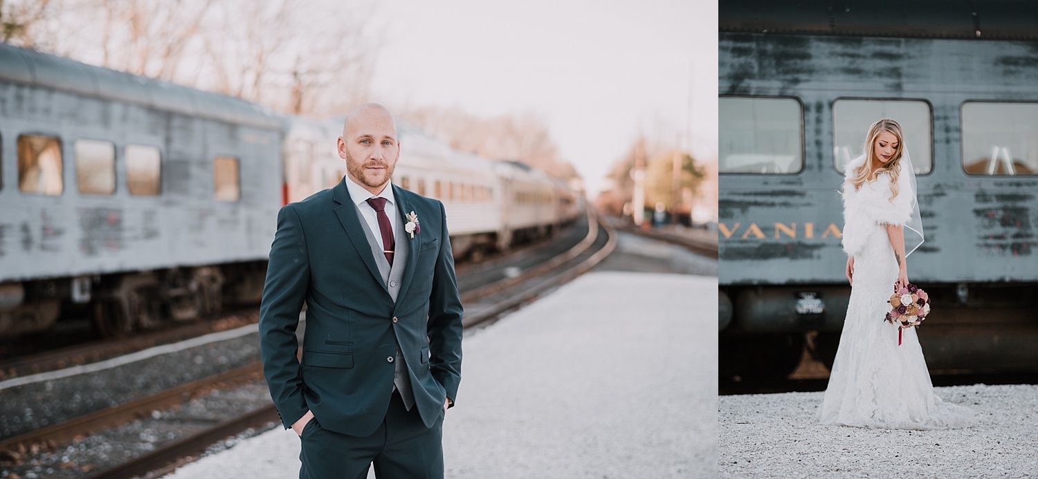 Everly at Railroad Tuckahoe New Jersey wedding photographer