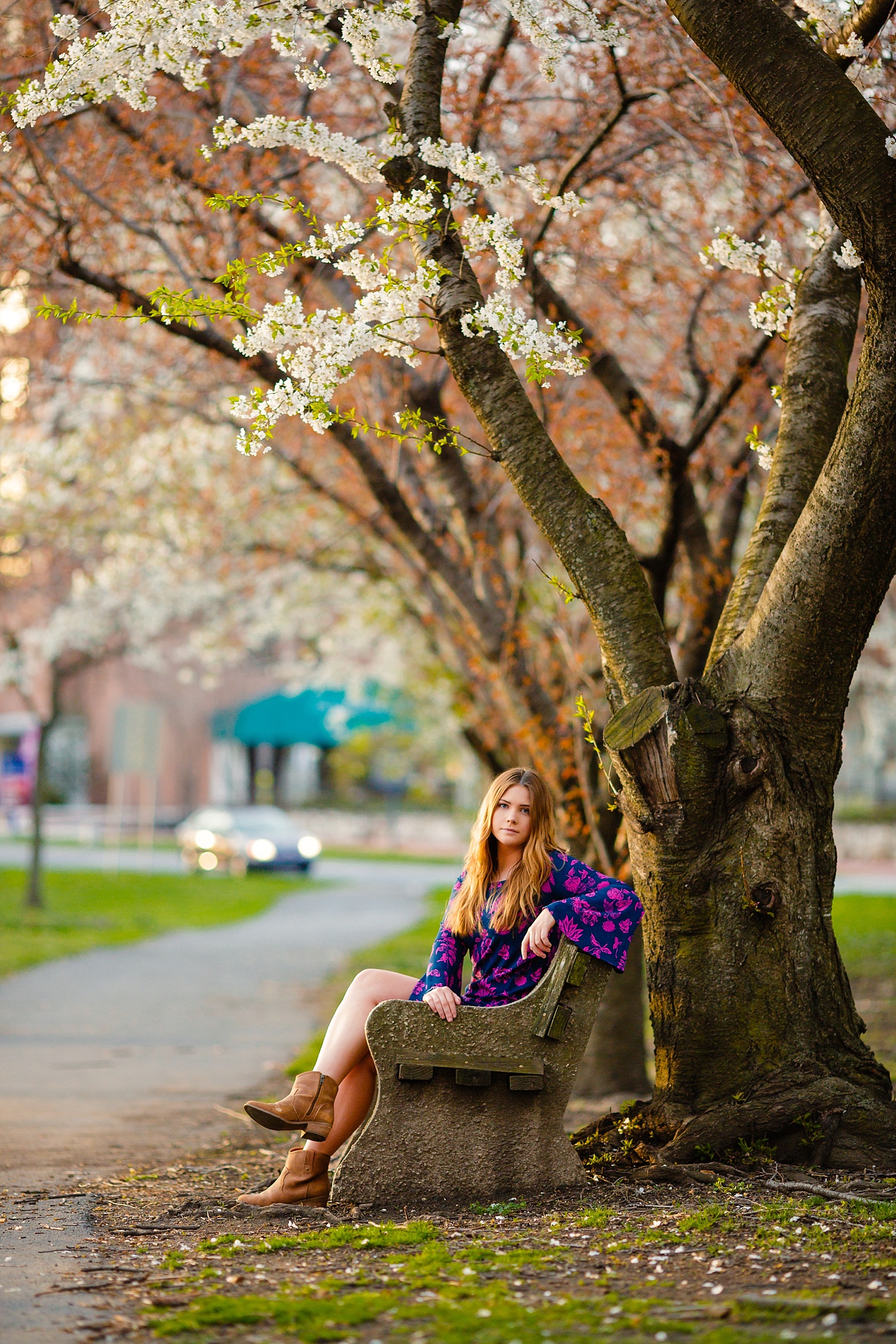 Riverfront Park Harrisburg high school senior photographer