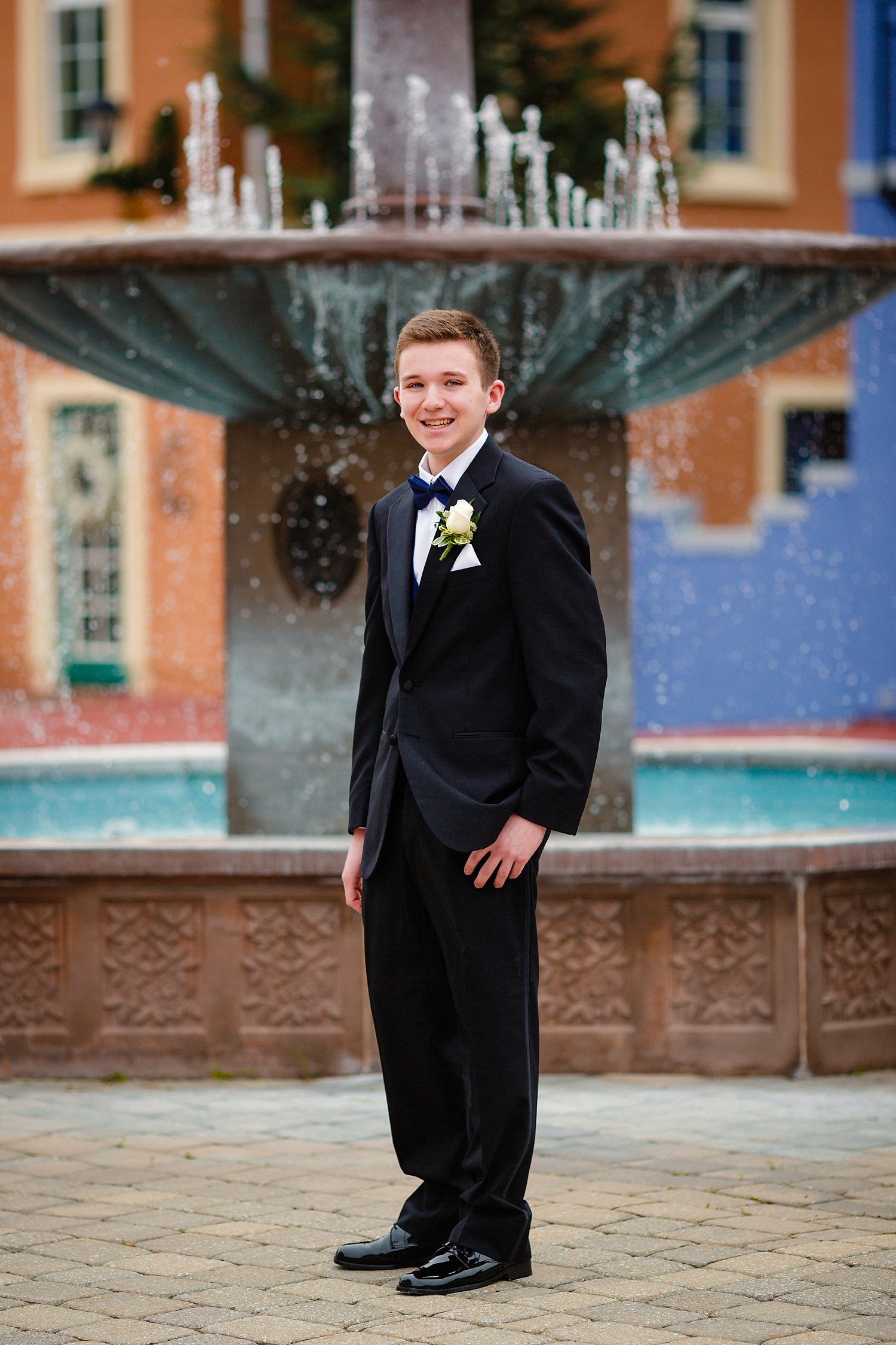 Wilson High School Prom Photographer Berks County Wyomissing Pennsylvania Stoudtburg Village