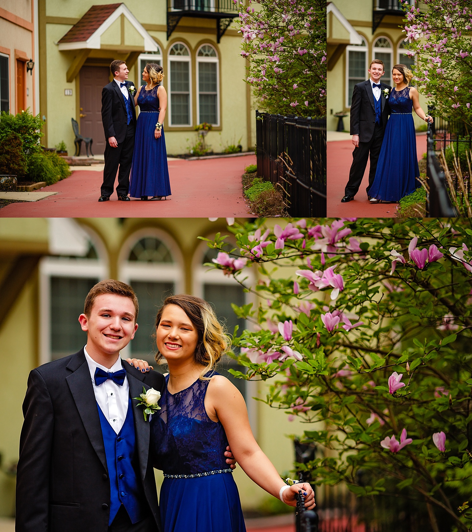 Wilson High School Prom Photographer Berks County Wyomissing Pennsylvania Stoudtburg Village