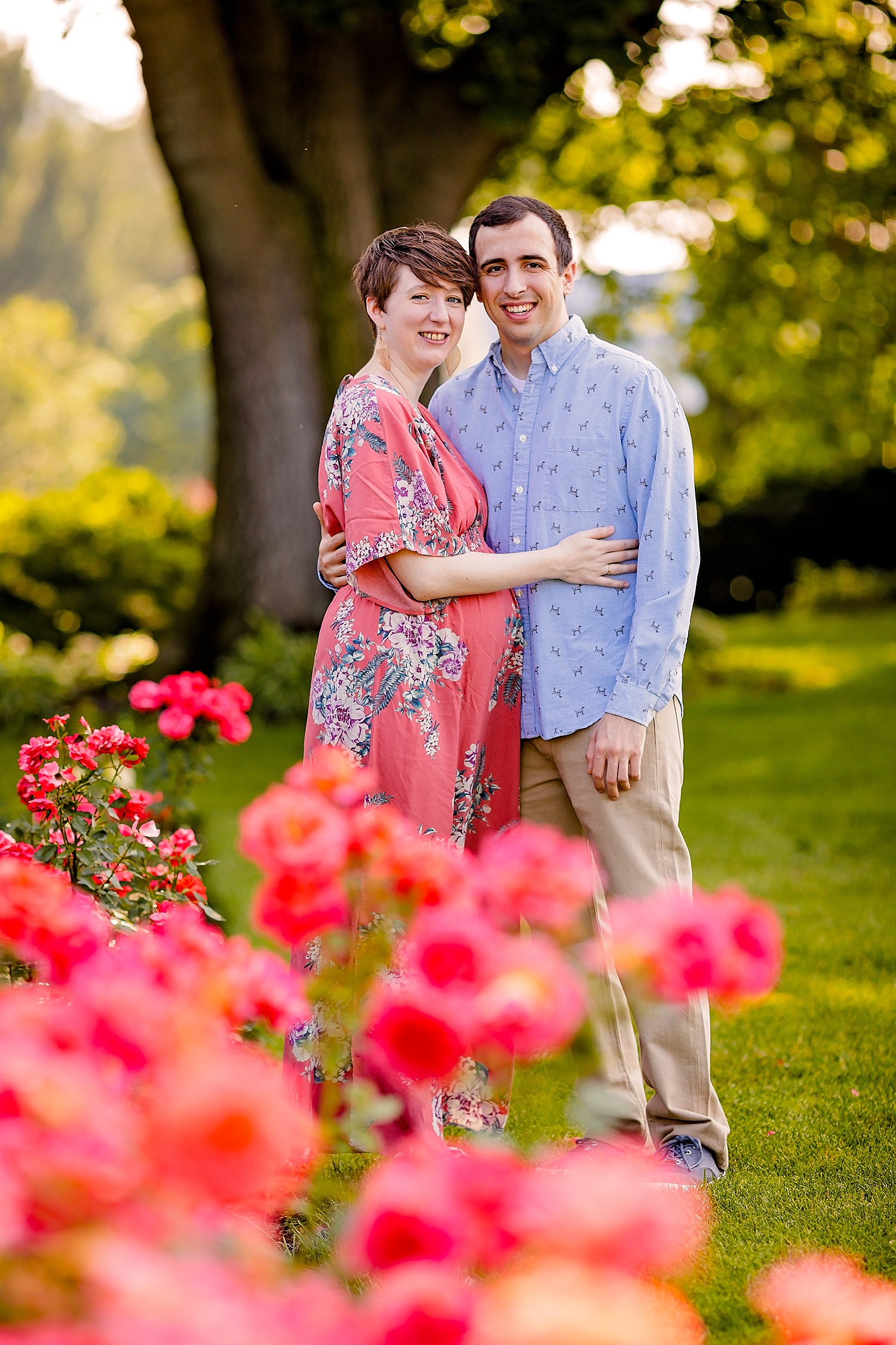 Hershey Gardens Central Pennsylvania Harrisburg engagement maternity wedding photographer