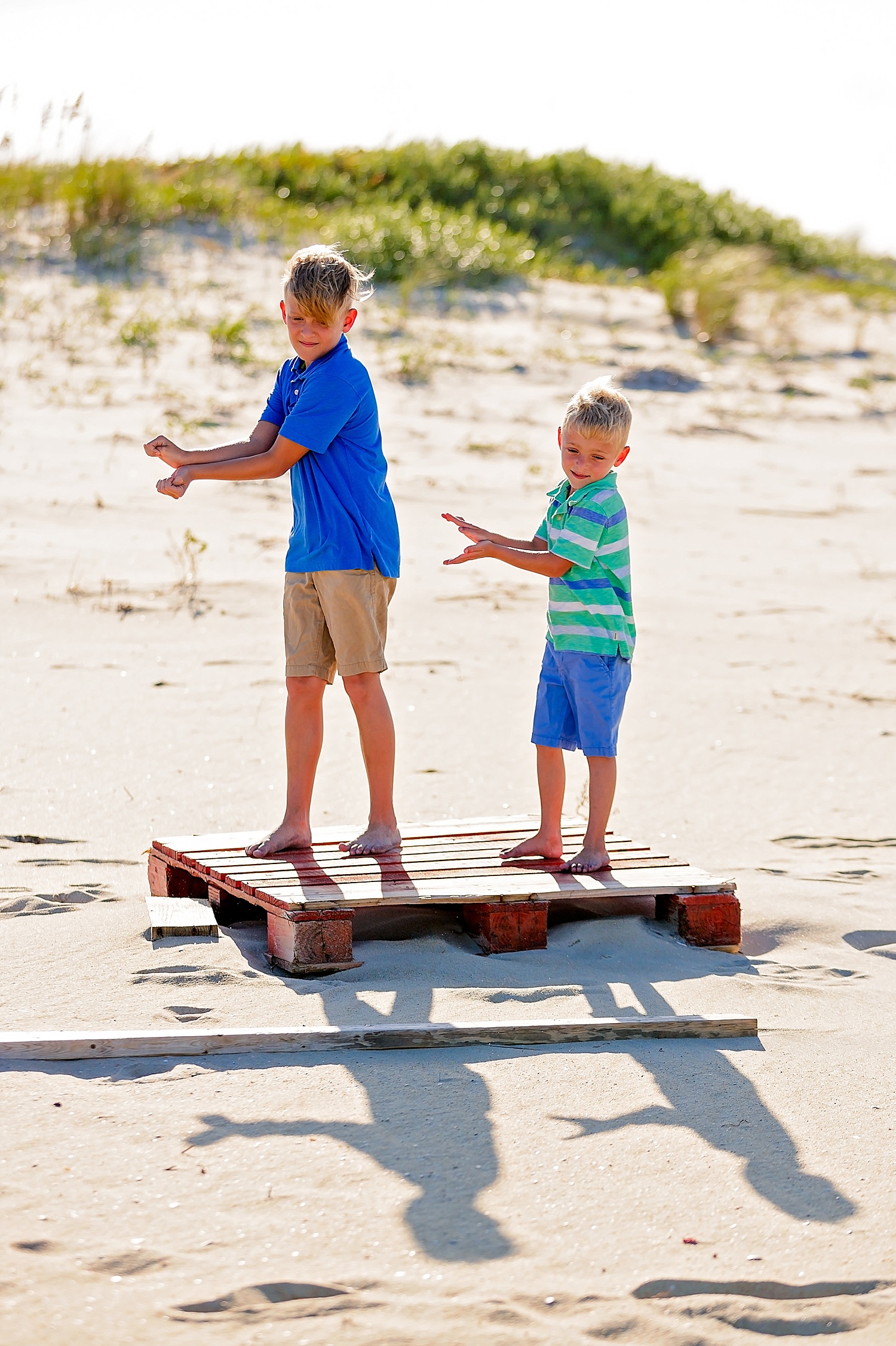 Outer Banks NC North Carolina beach family portrait session destination photographer