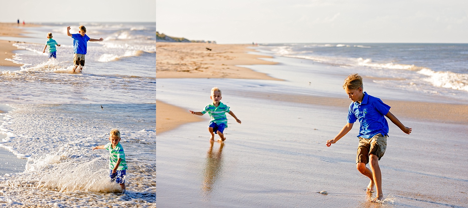 Outer Banks NC North Carolina beach family portrait session destination photographer