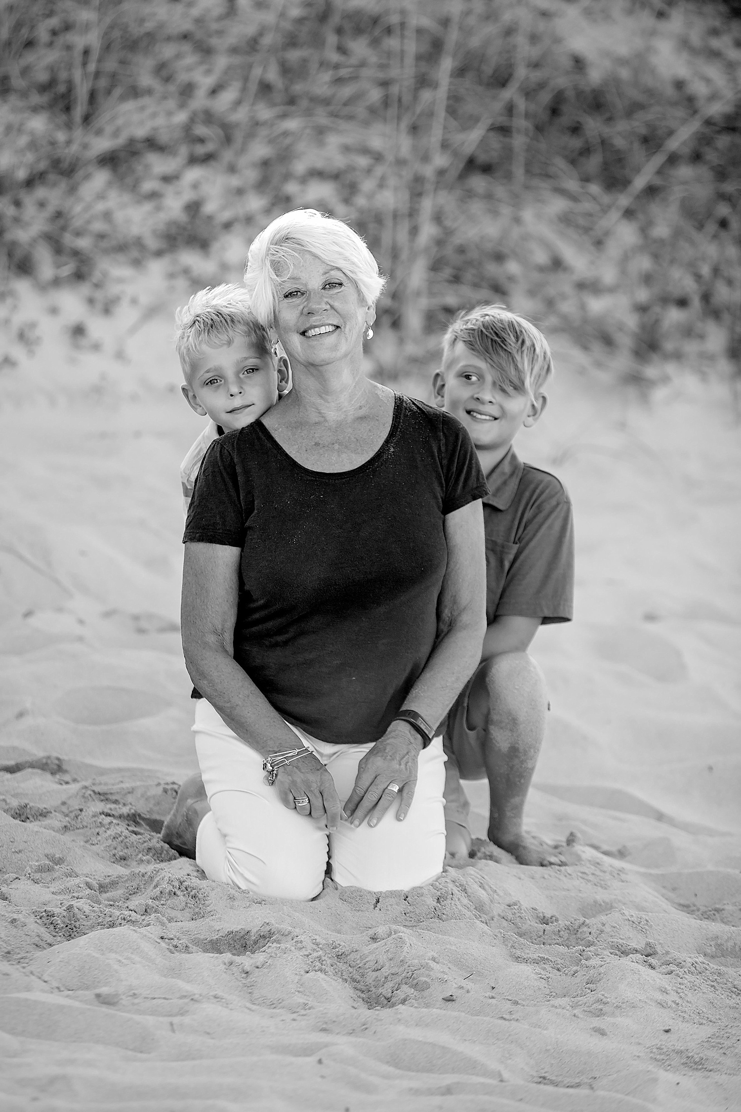 Outer Banks NC North Carolina beach family portrait session destination photographer