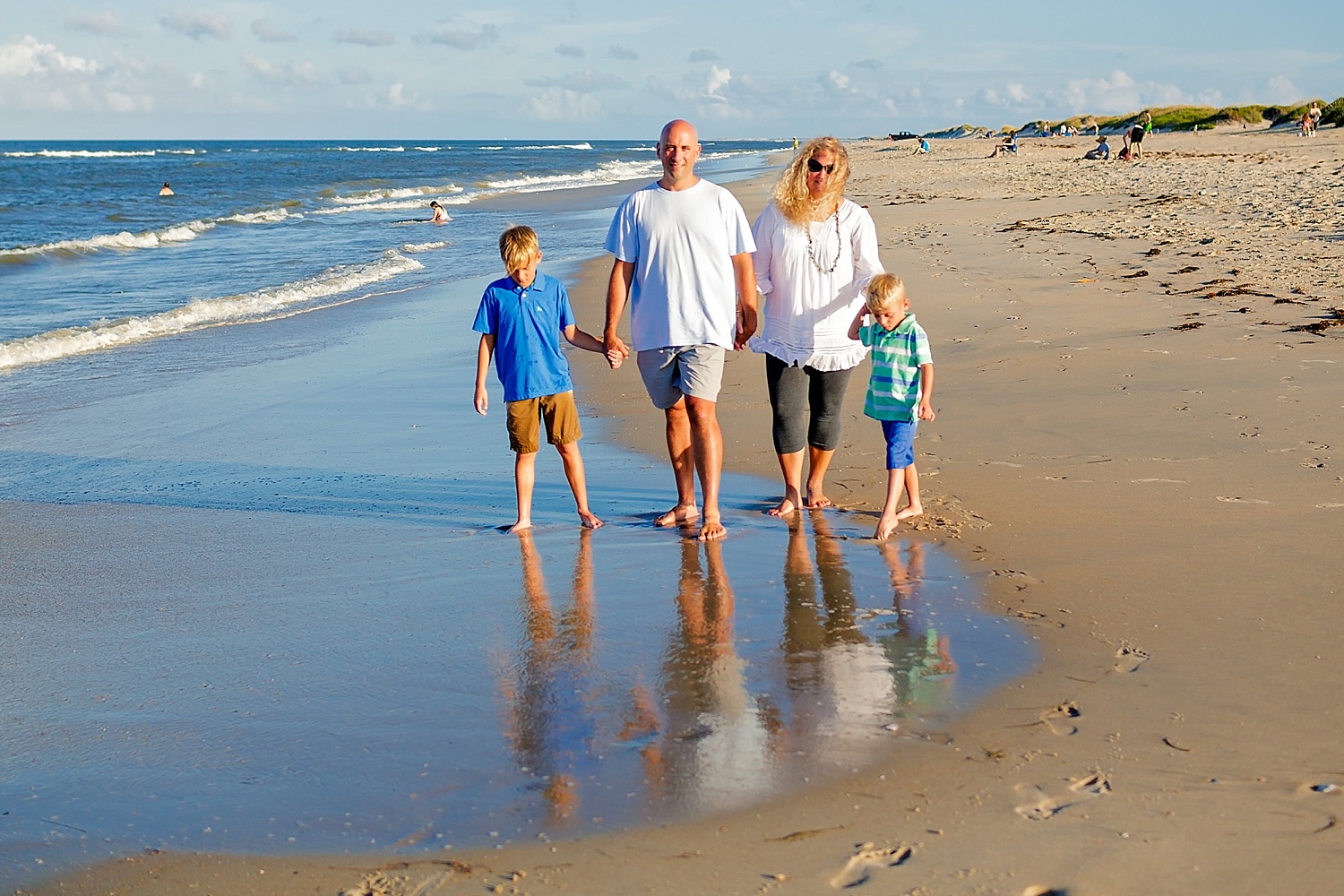 Outer Banks NC North Carolina beach family portrait session destination photographer