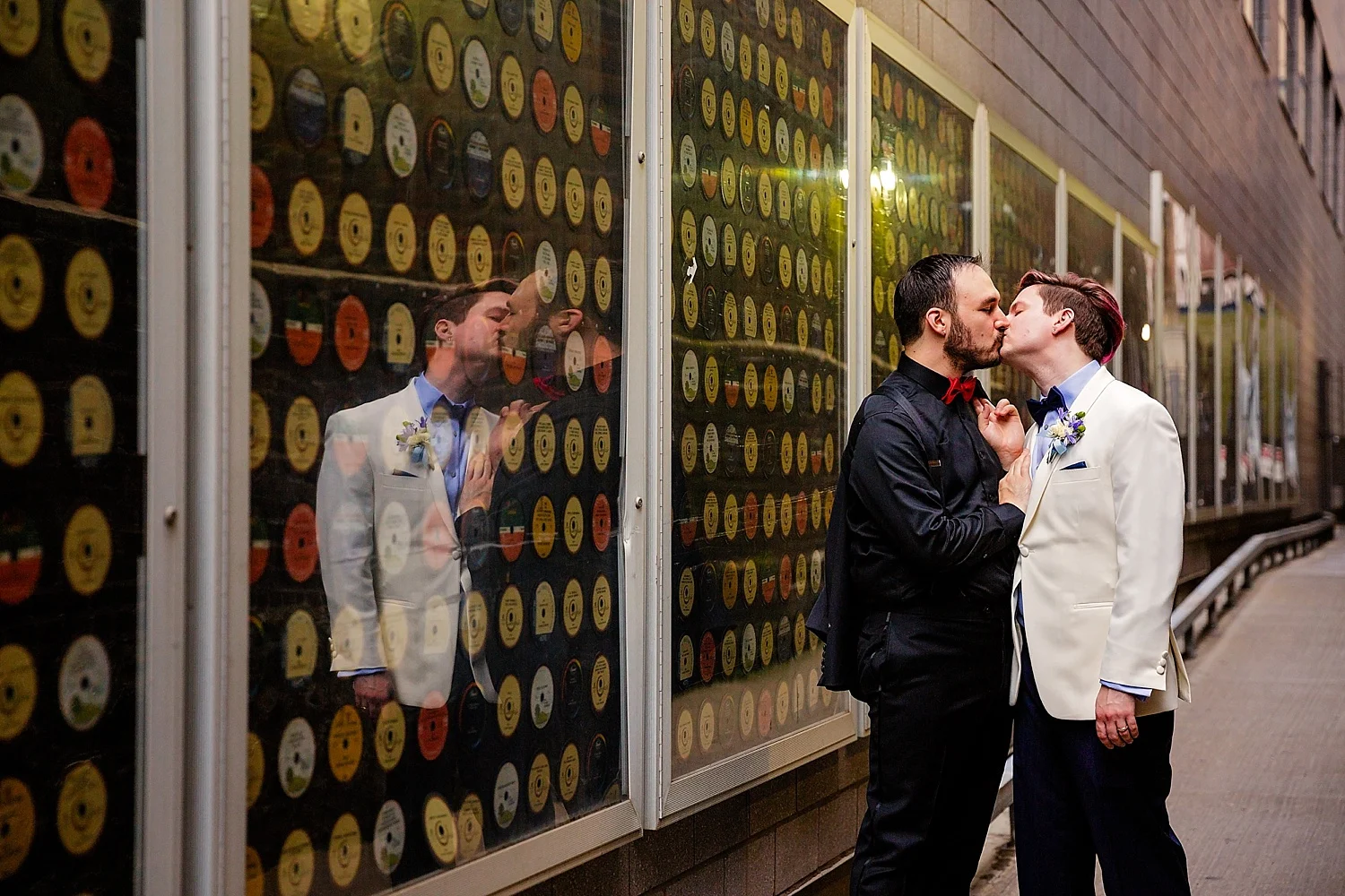 World Cafe Live Philadelphia gay queer LGBTQIA wedding photographer
