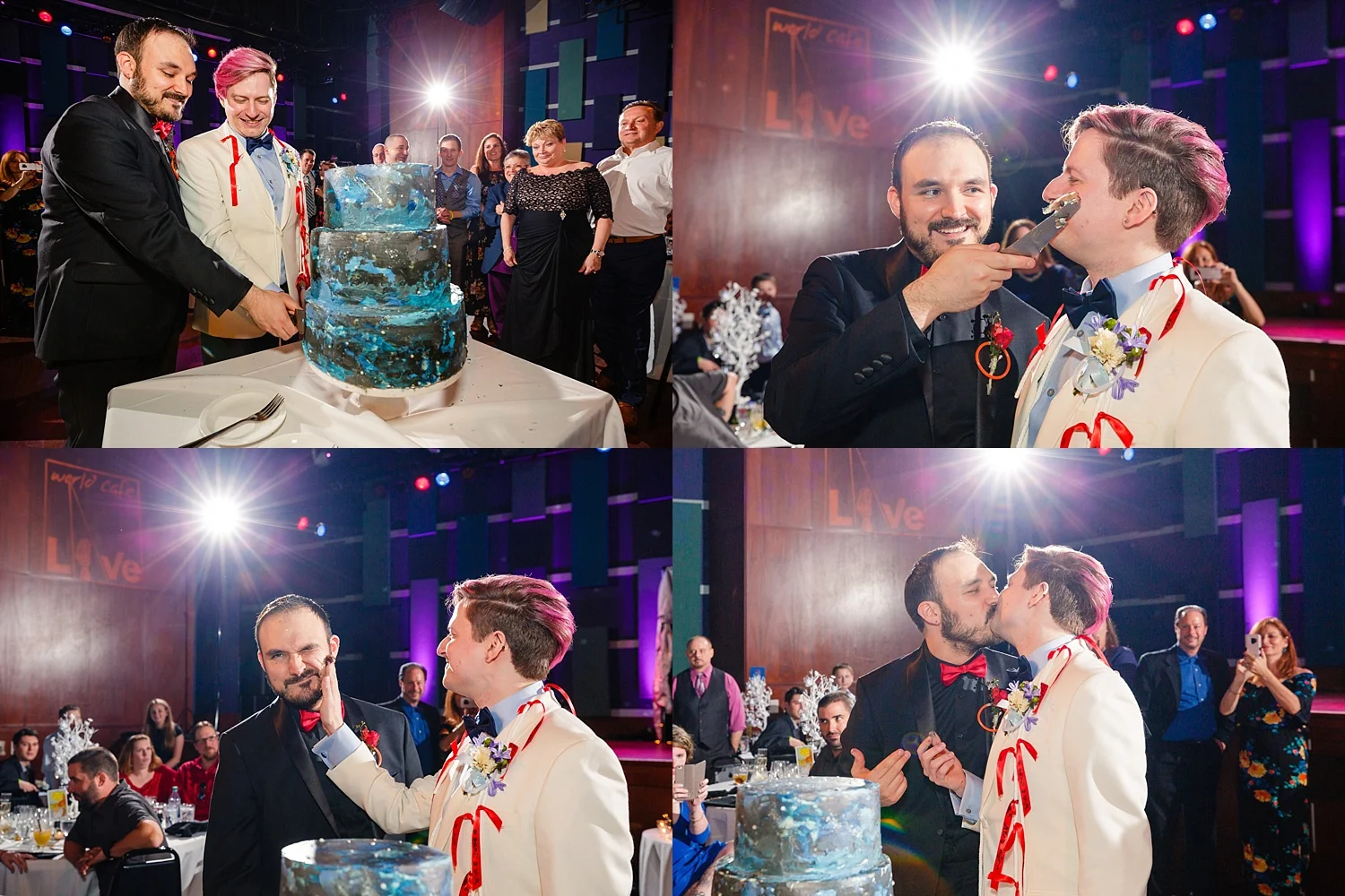 World Cafe Live Philadelphia gay queer LGBTQIA wedding photographerWorld Cafe Live Philadelphia gay queer LGBTQIA wedding photographer