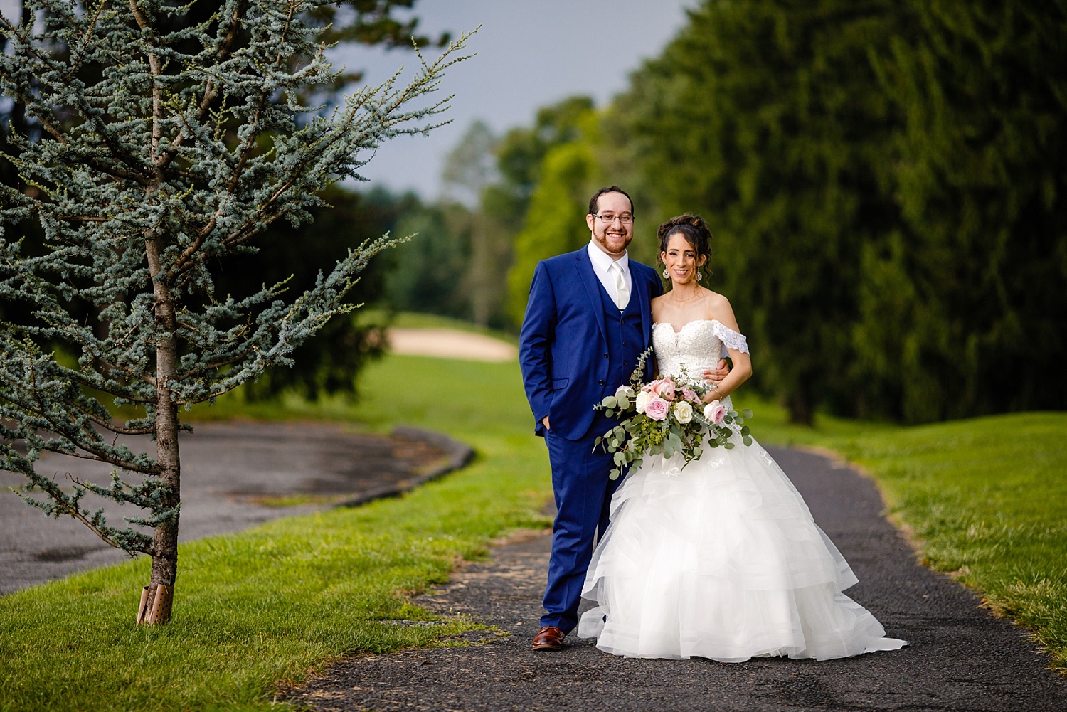 Alvernia University Heidelberg Country Club Catholic summer wedding Pennsylvania photographer