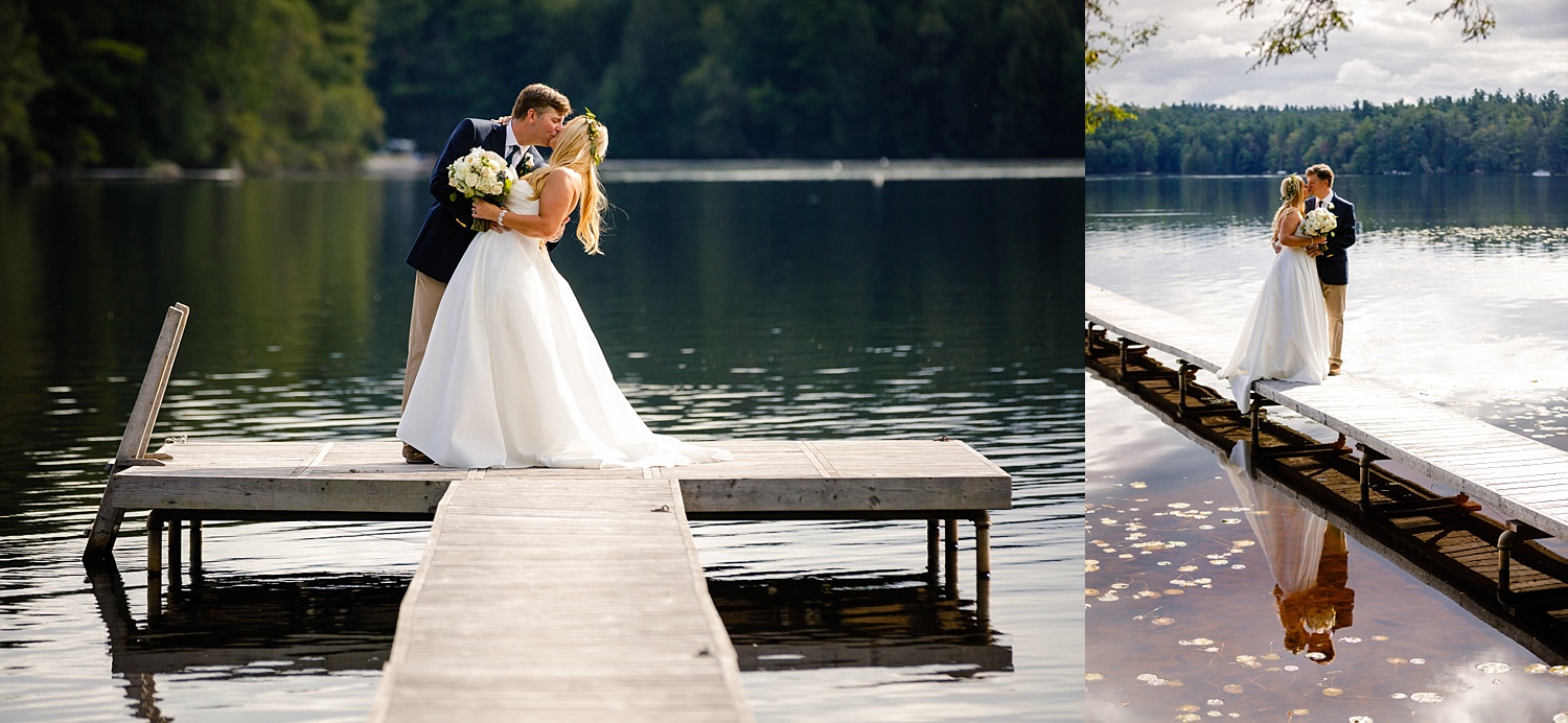 Pocono Lake Preserve rustic summer wedding Poconos photographer