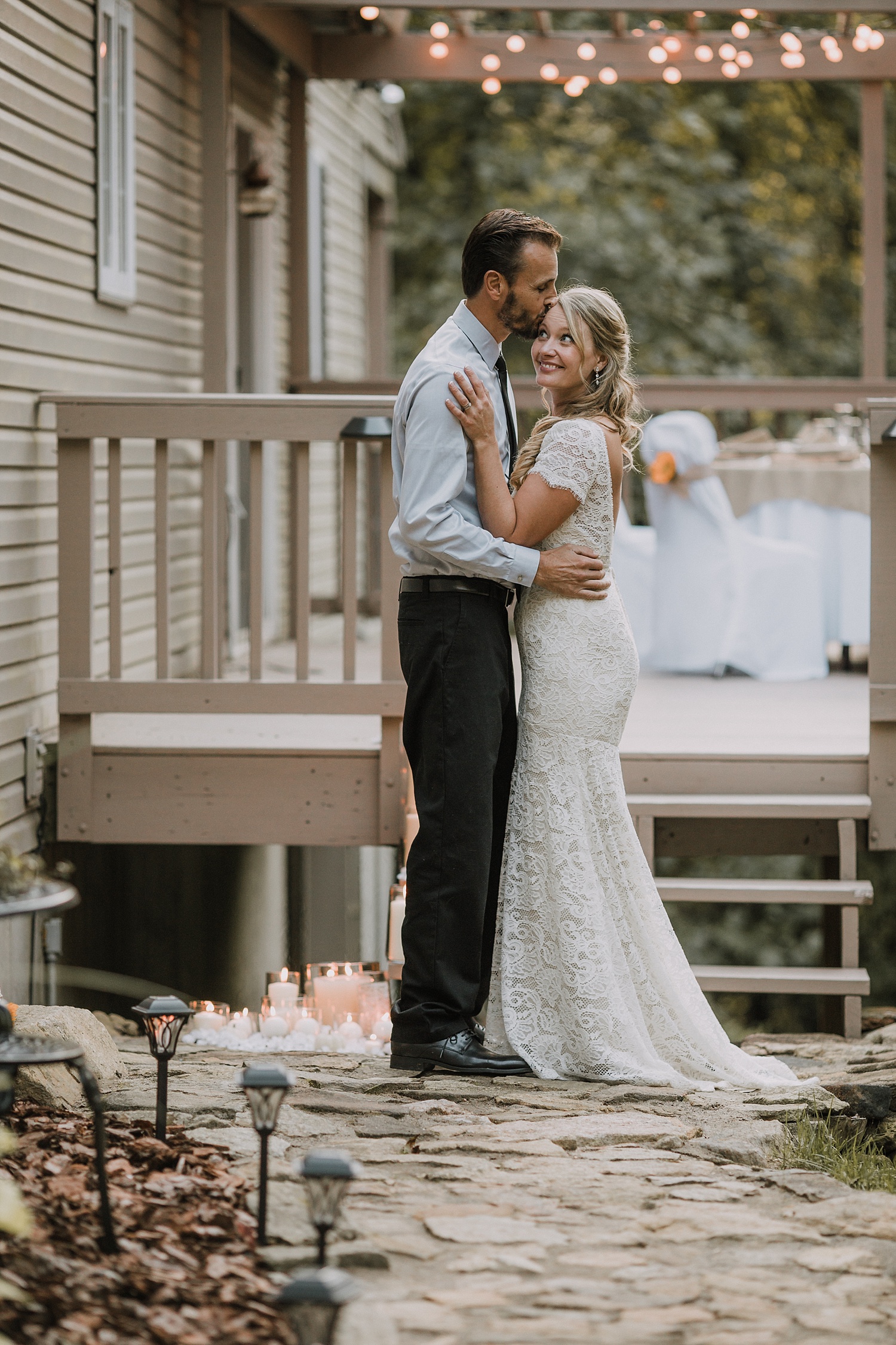 Lehigh Valley Alburtis Pennsylvania fall rustic intimate backyard wedding photographer