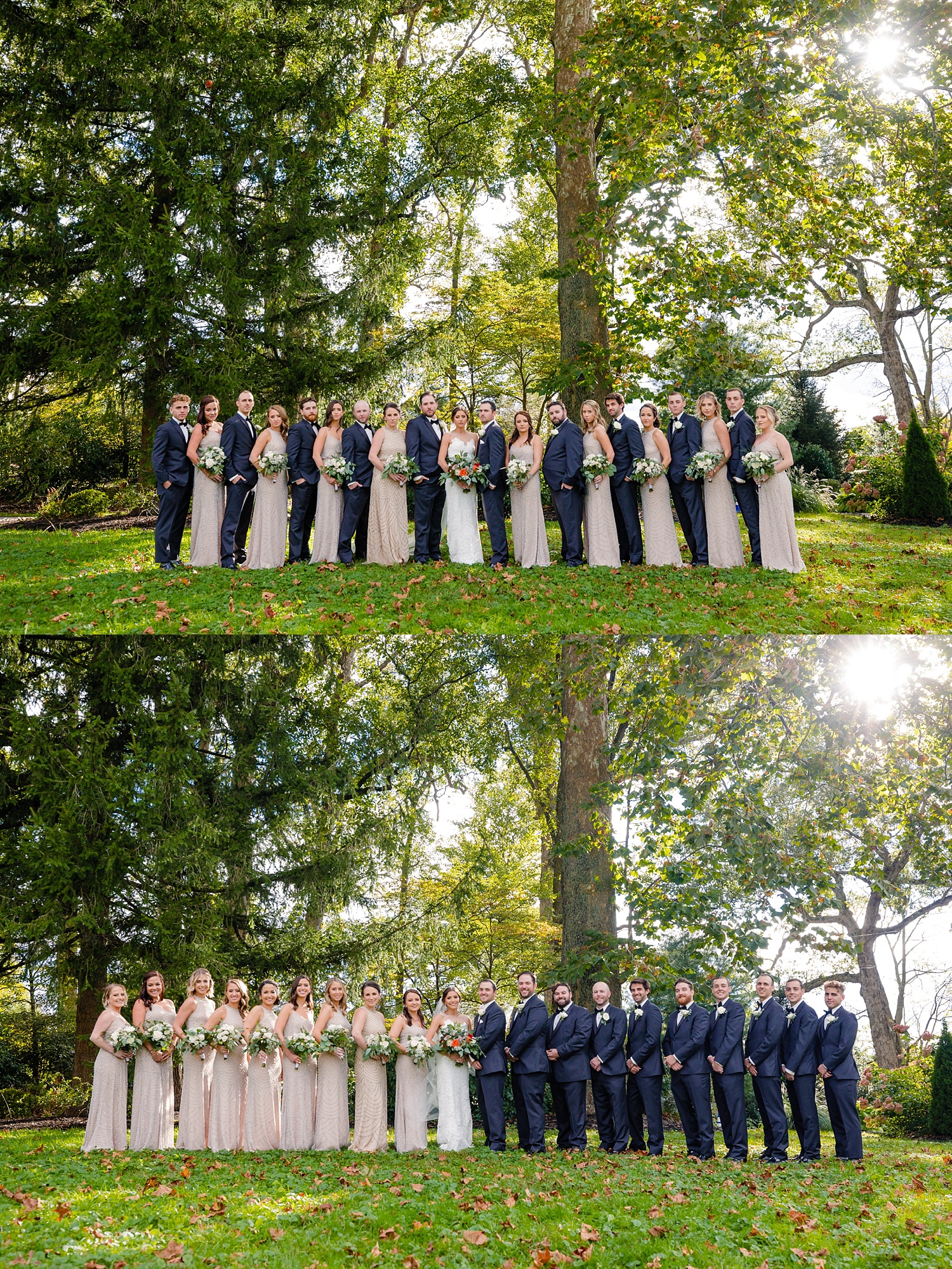 Chester Wedding Photographer Pennsylvania Meredith Manor autumn