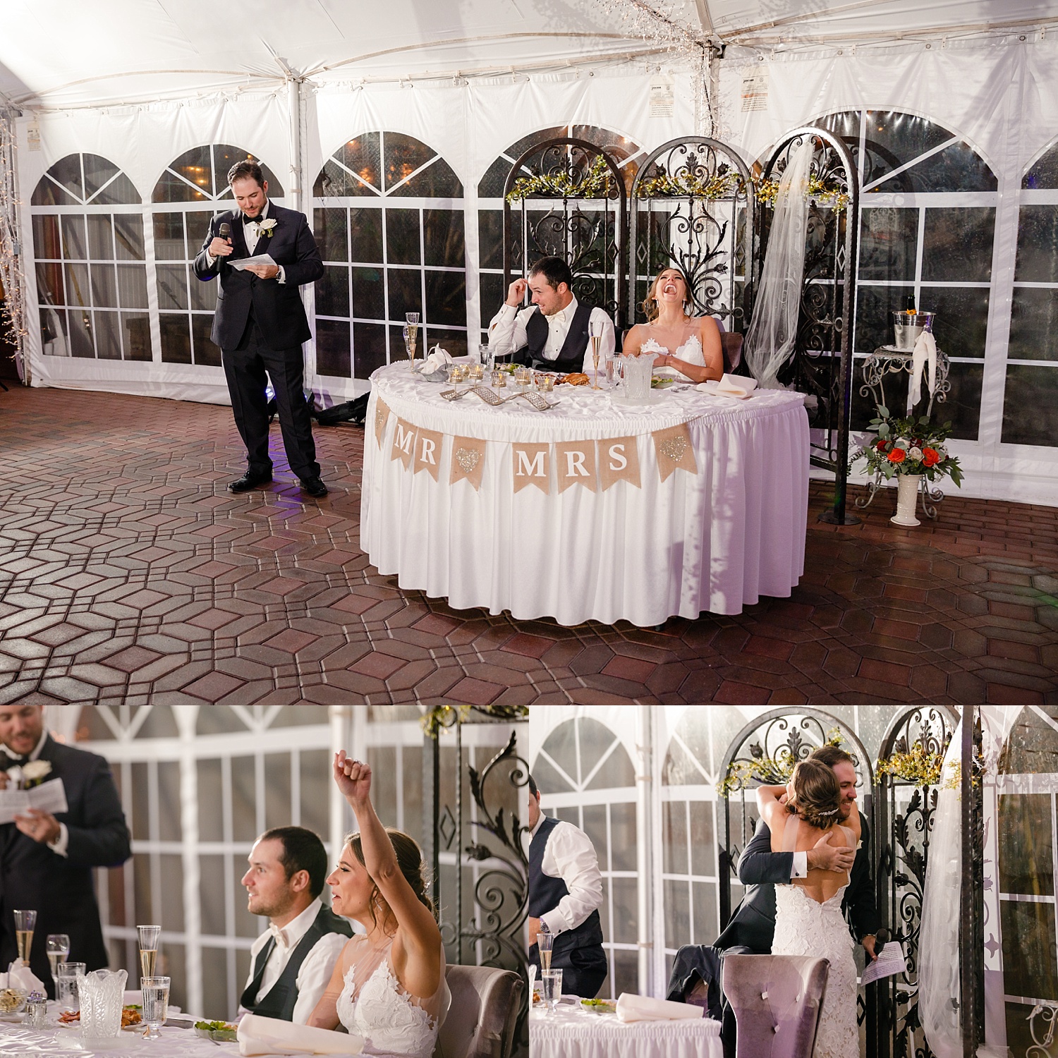 Chester Wedding Photographer Pennsylvania Meredith Manor autumn reception