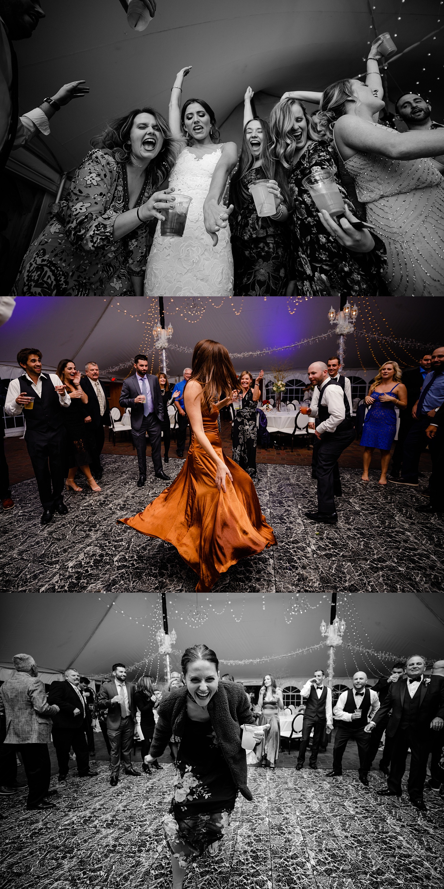 Chester Wedding Photographer Pennsylvania Meredith Manor autumn reception