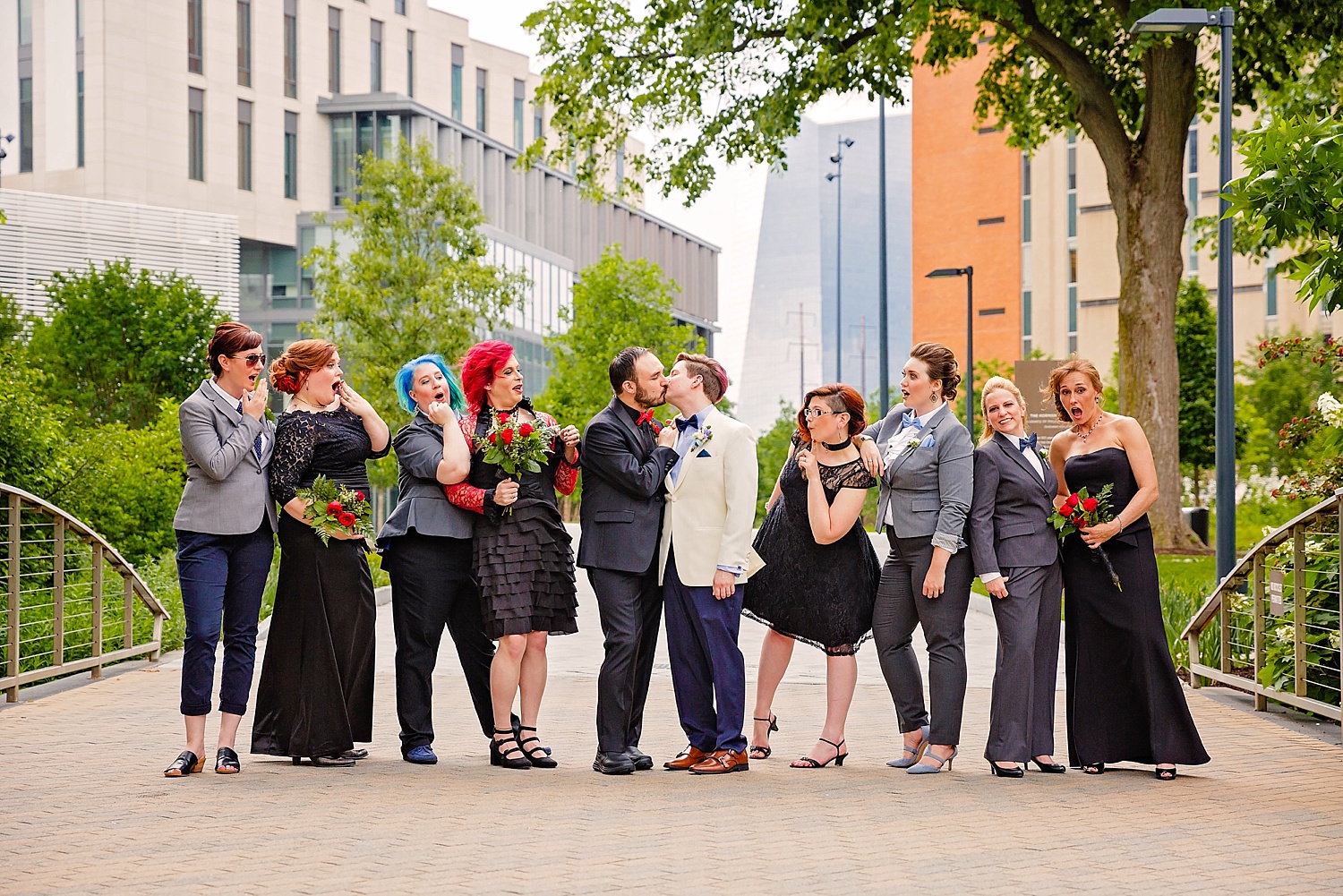 LGBTQIA queer wedding Philadelphia photographer inclusive Pennsylvania