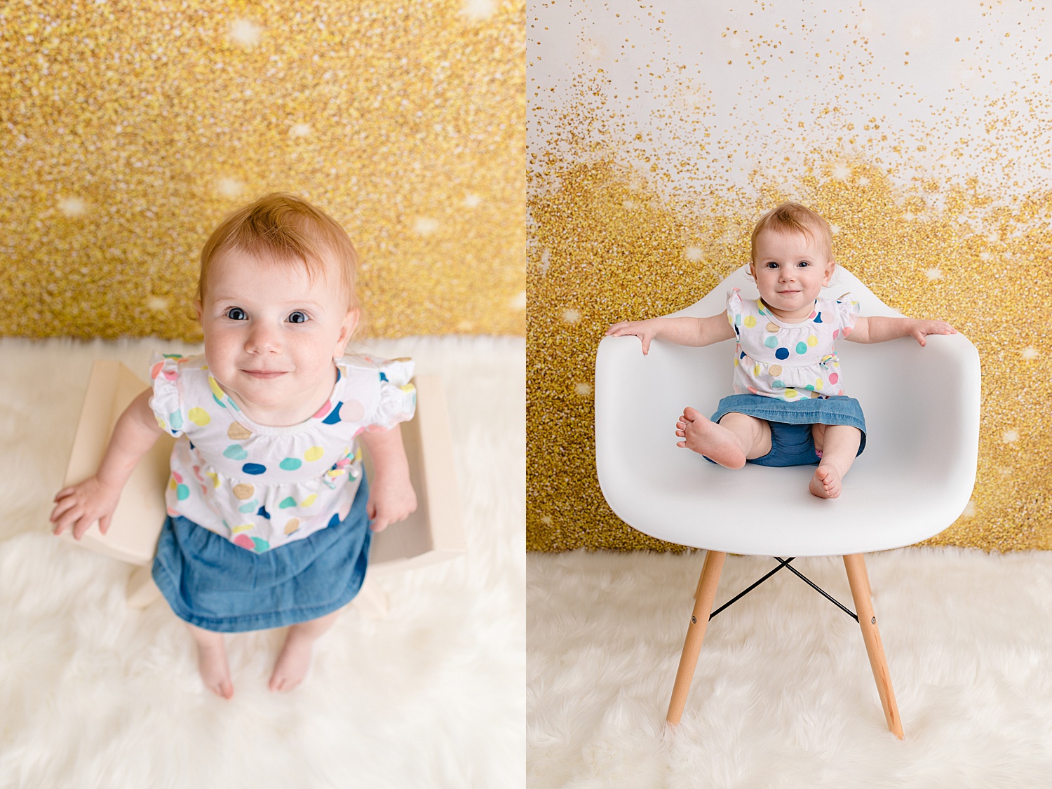 Berks County one year old cake smash portrait photoshoot Pennsylvania child photographer