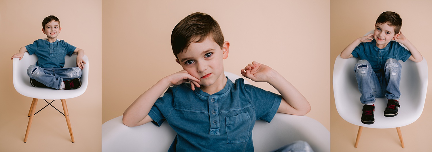 Berks County Pennsylvania children's studio portrait photographer milk bath baby