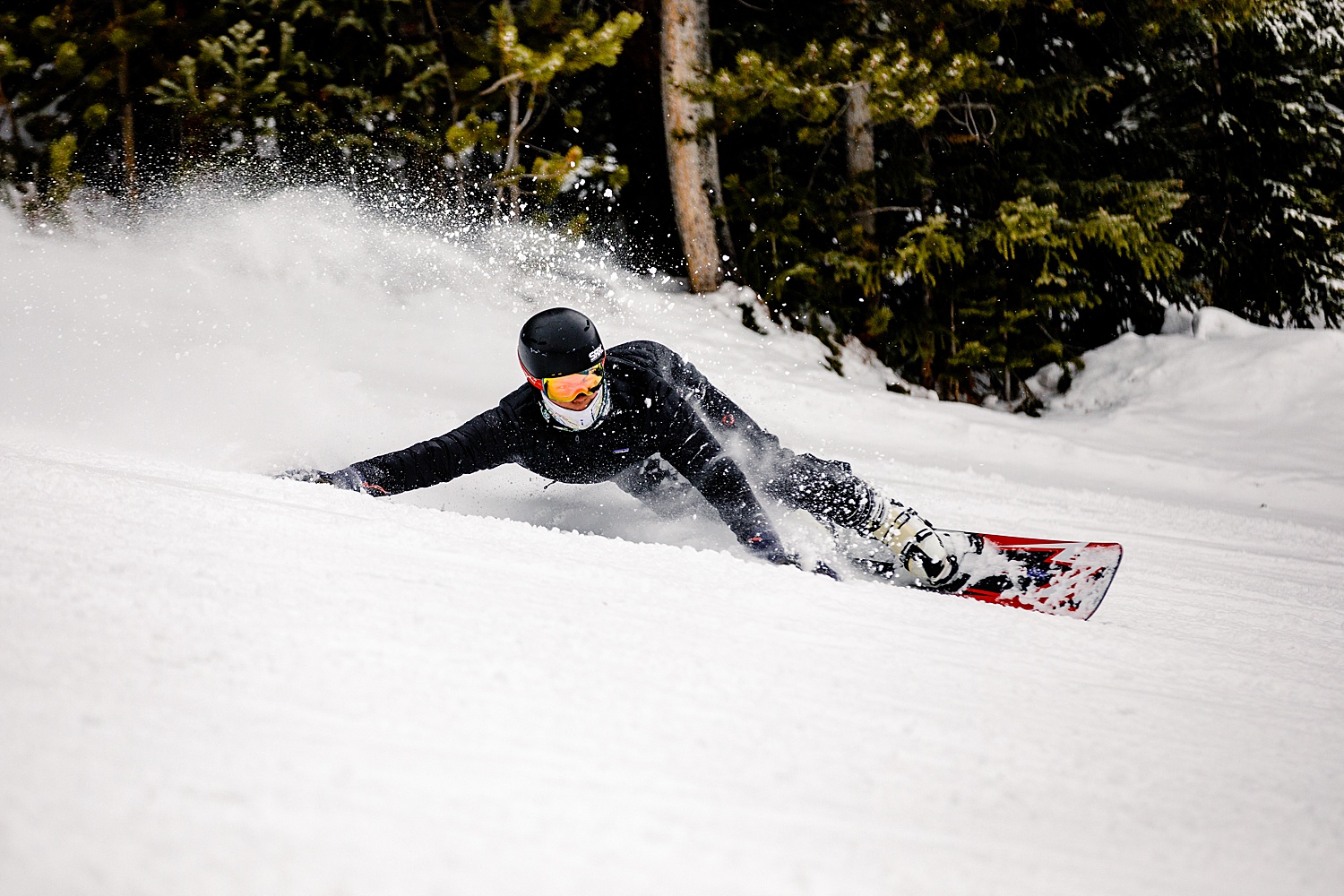 Copper Mountain Colorado snowboard senior portrait destination photoshoot photographer