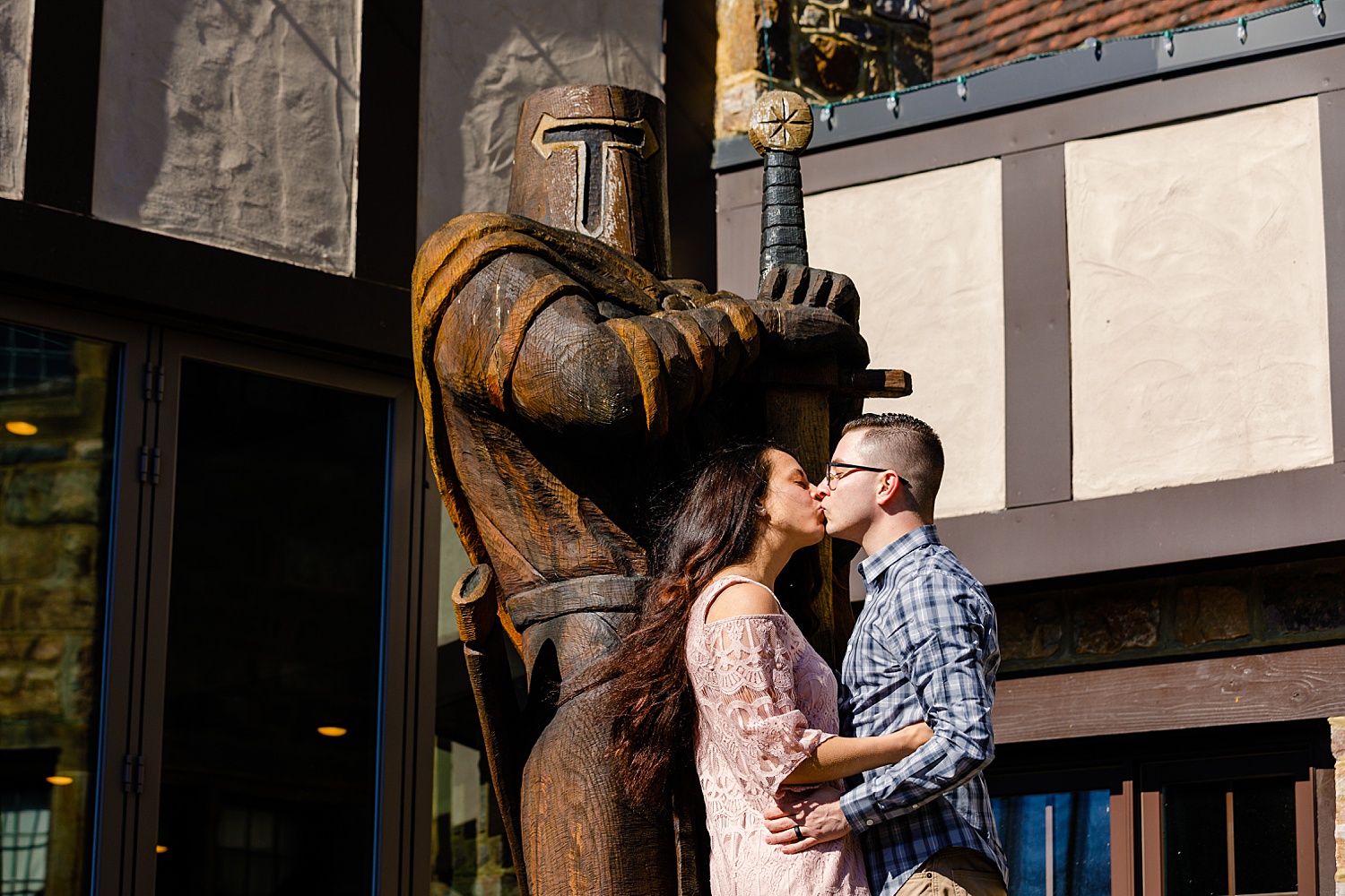 Stokesay Castle Reading Pennsylvania Berks County wedding engagement photographer