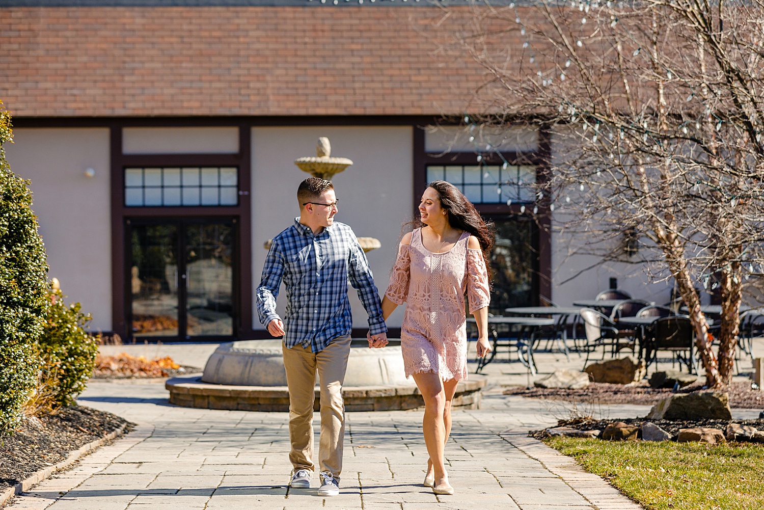 Stokesay Castle Reading Pennsylvania Berks County wedding engagement photographer