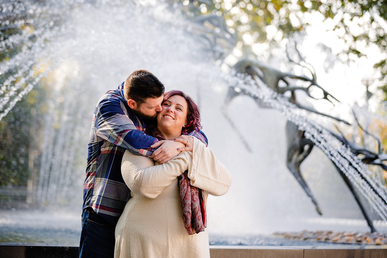 Philadelphia Zoo Engagement Portrait Session Philly Pennsylvania Wedding Photographer