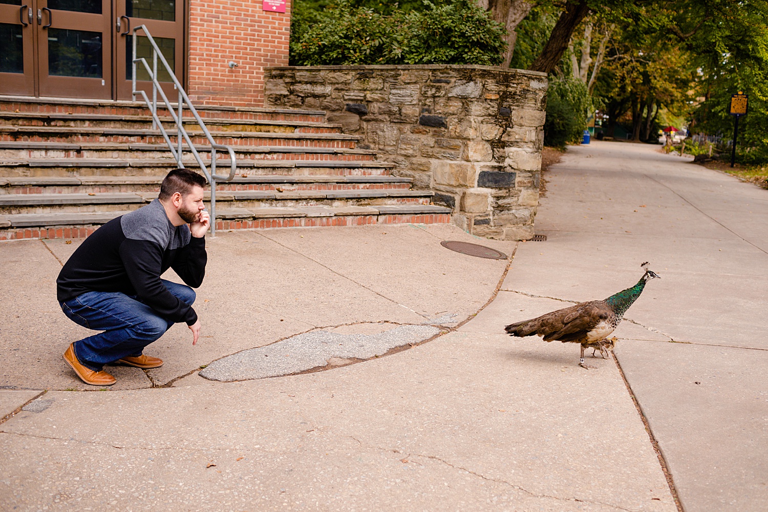 Philadelphia Zoo Engagement Portrait Session Philly Pennsylvania Wedding Photographer