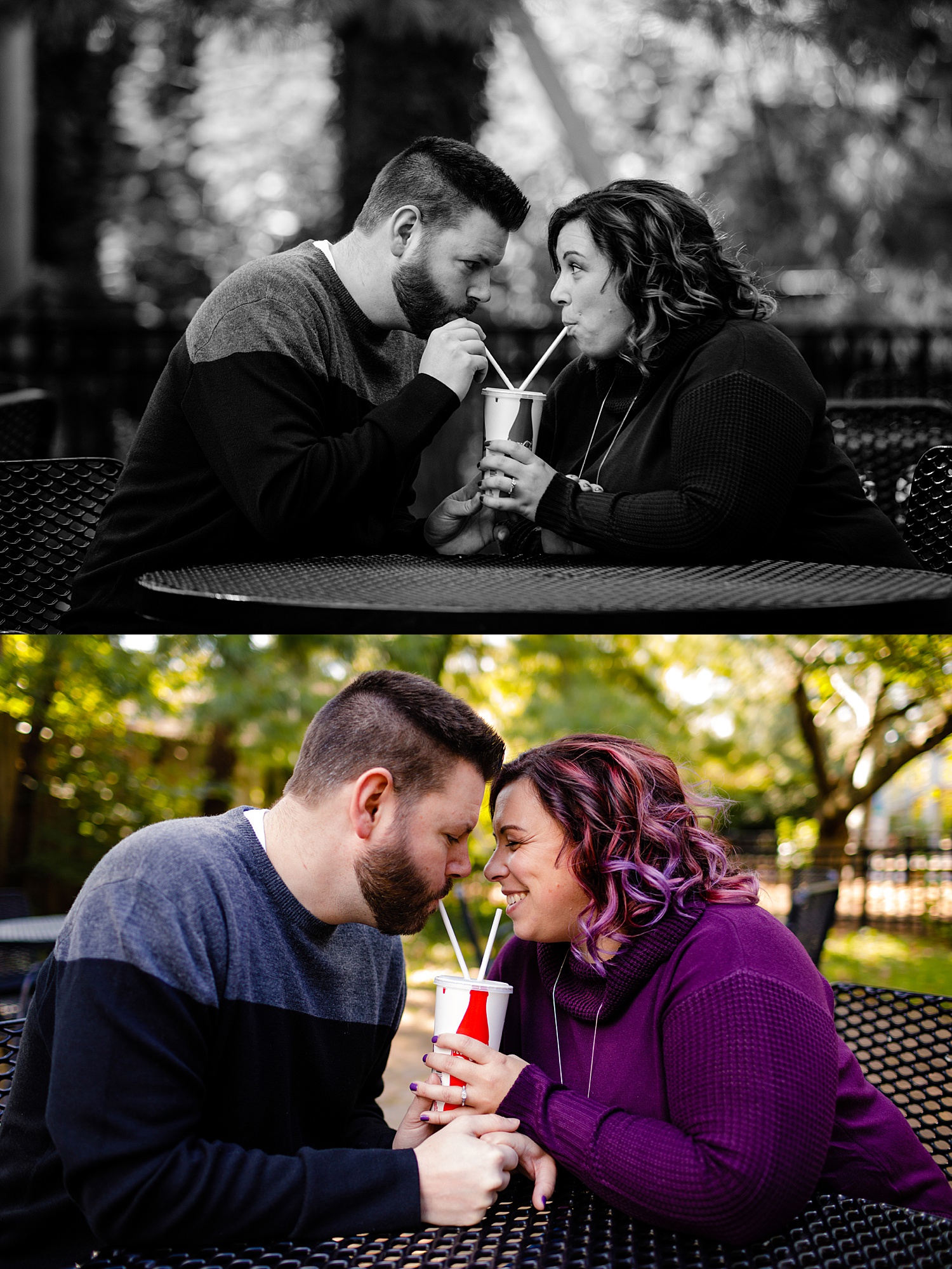 Philadelphia Zoo Engagement Portrait Session Philly Pennsylvania Wedding Photographer