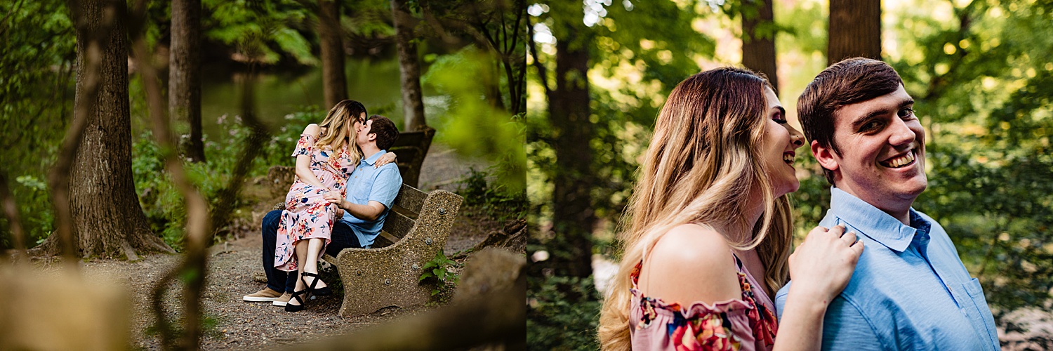 Wissahickon Valley Park Fairmount Philadelphia Pennsylvania wedding engagement photographer session