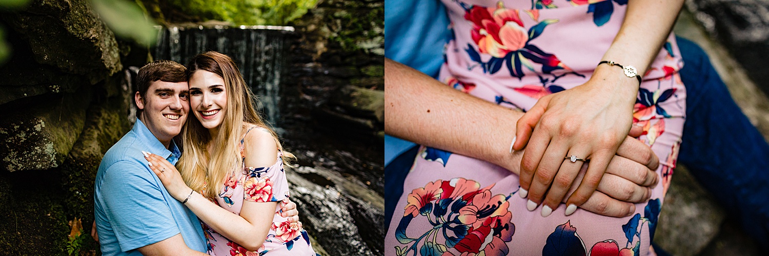 Wissahickon Valley Park Fairmount Philadelphia Pennsylvania wedding engagement photographer session