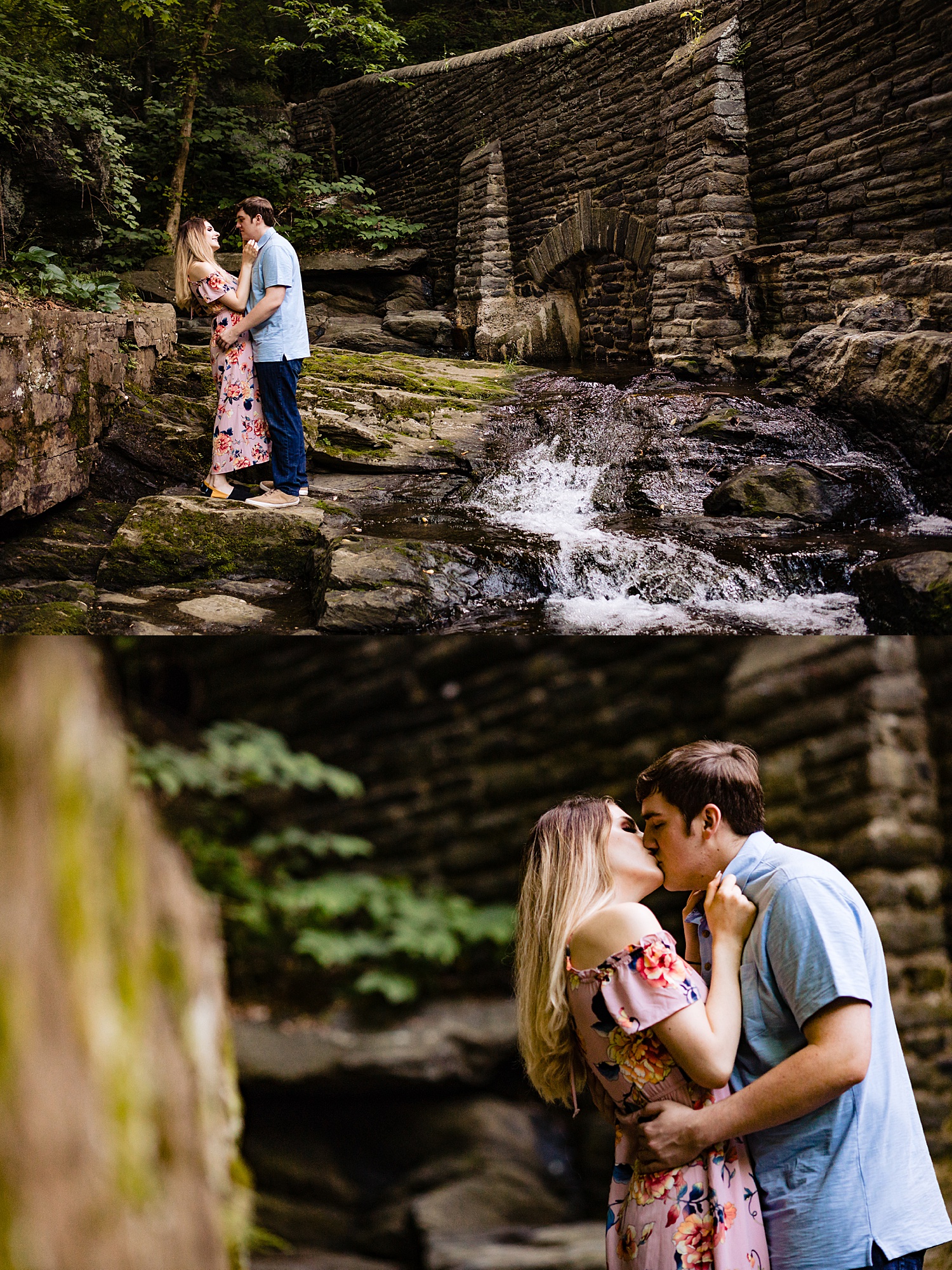 Wissahickon Valley Park Fairmount Philadelphia Pennsylvania wedding engagement photographer session