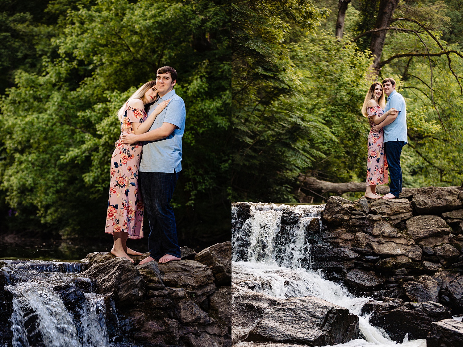 Wissahickon Valley Park Fairmount Philadelphia Pennsylvania wedding engagement photographer session