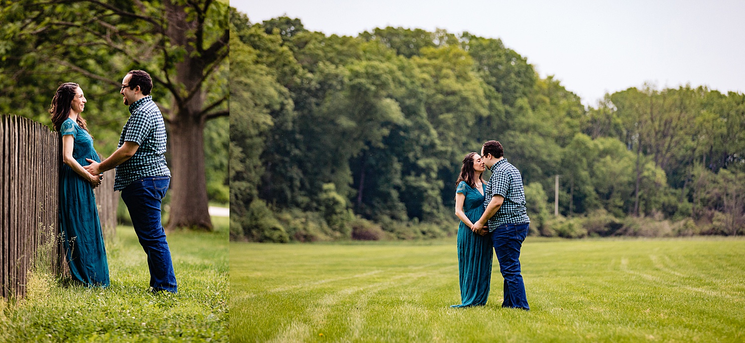 Gring's Grings Mill Red Covered Bridge Heritage Center Wyomissing Pennsylvania maternity session portrait photographer