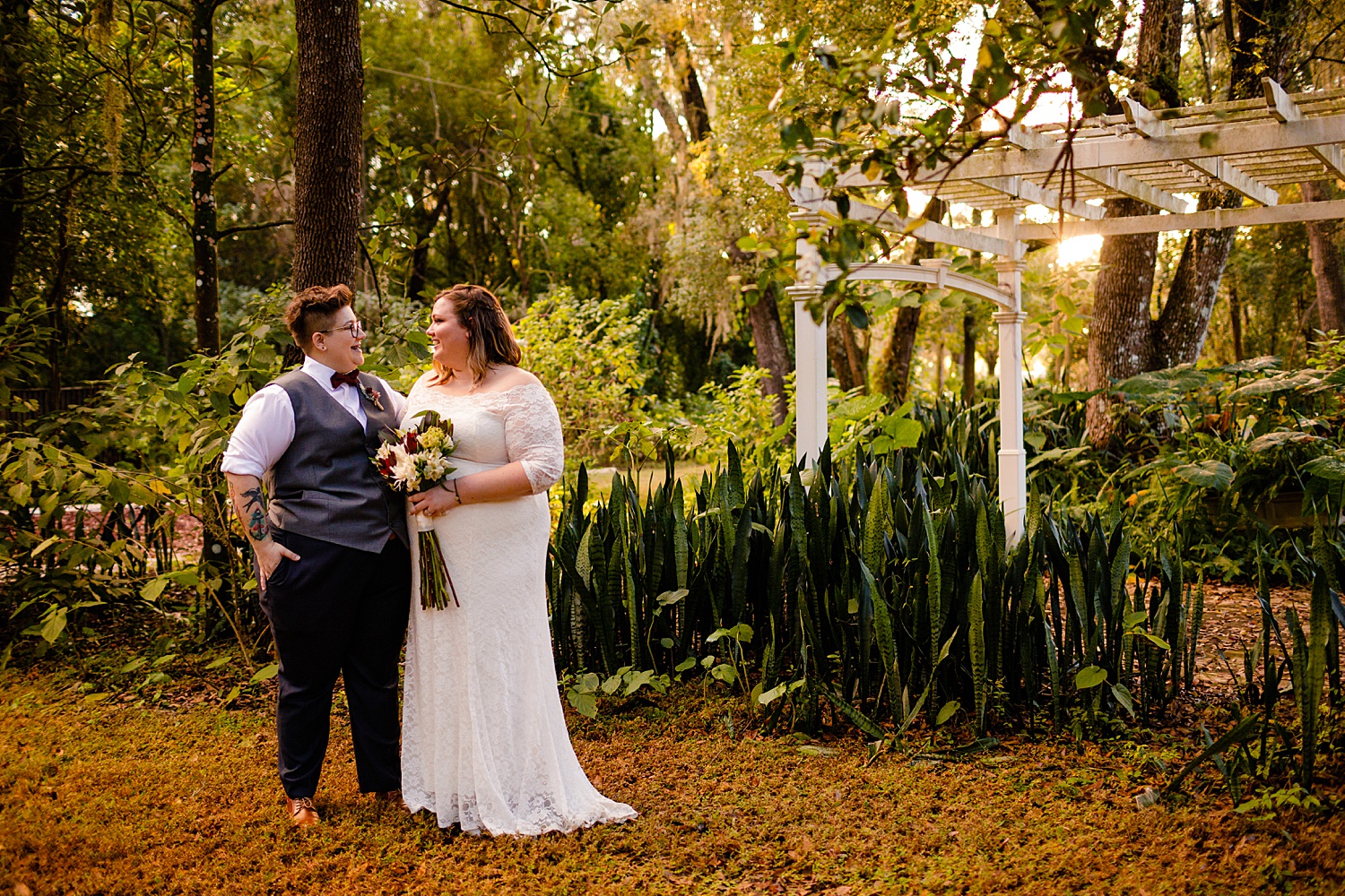 Tampa Florida LGBTQIA same-sex non-traditional alternative outdoor destination wedding photographer