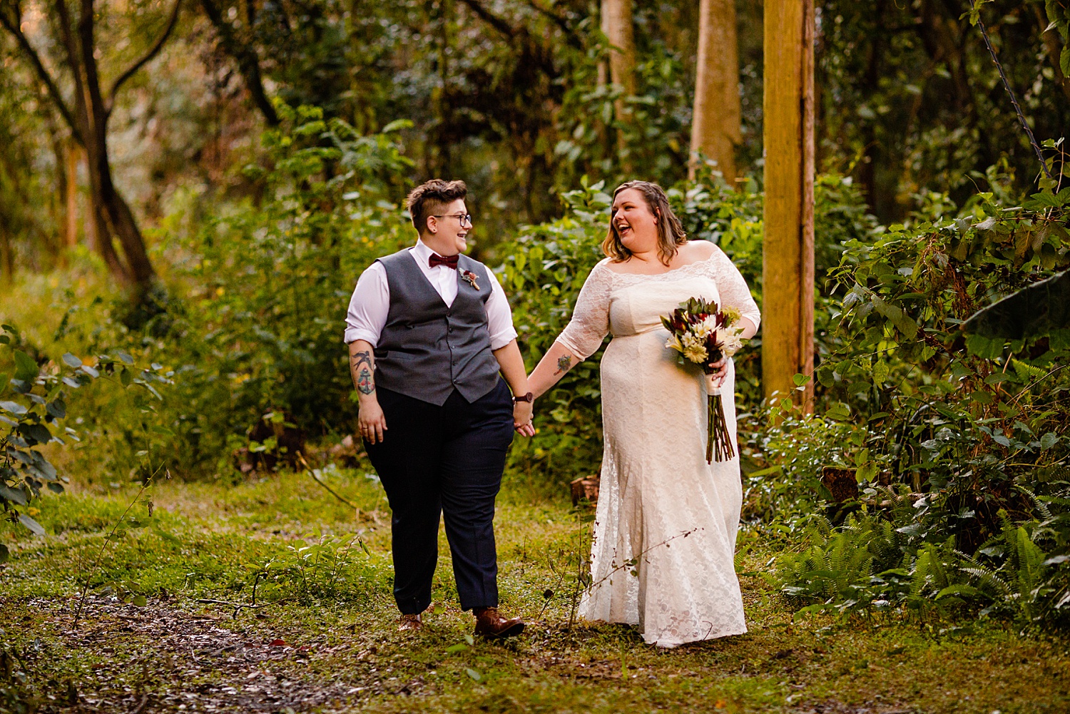 Tampa Florida LGBTQIA same-sex non-traditional alternative outdoor destination wedding photographer