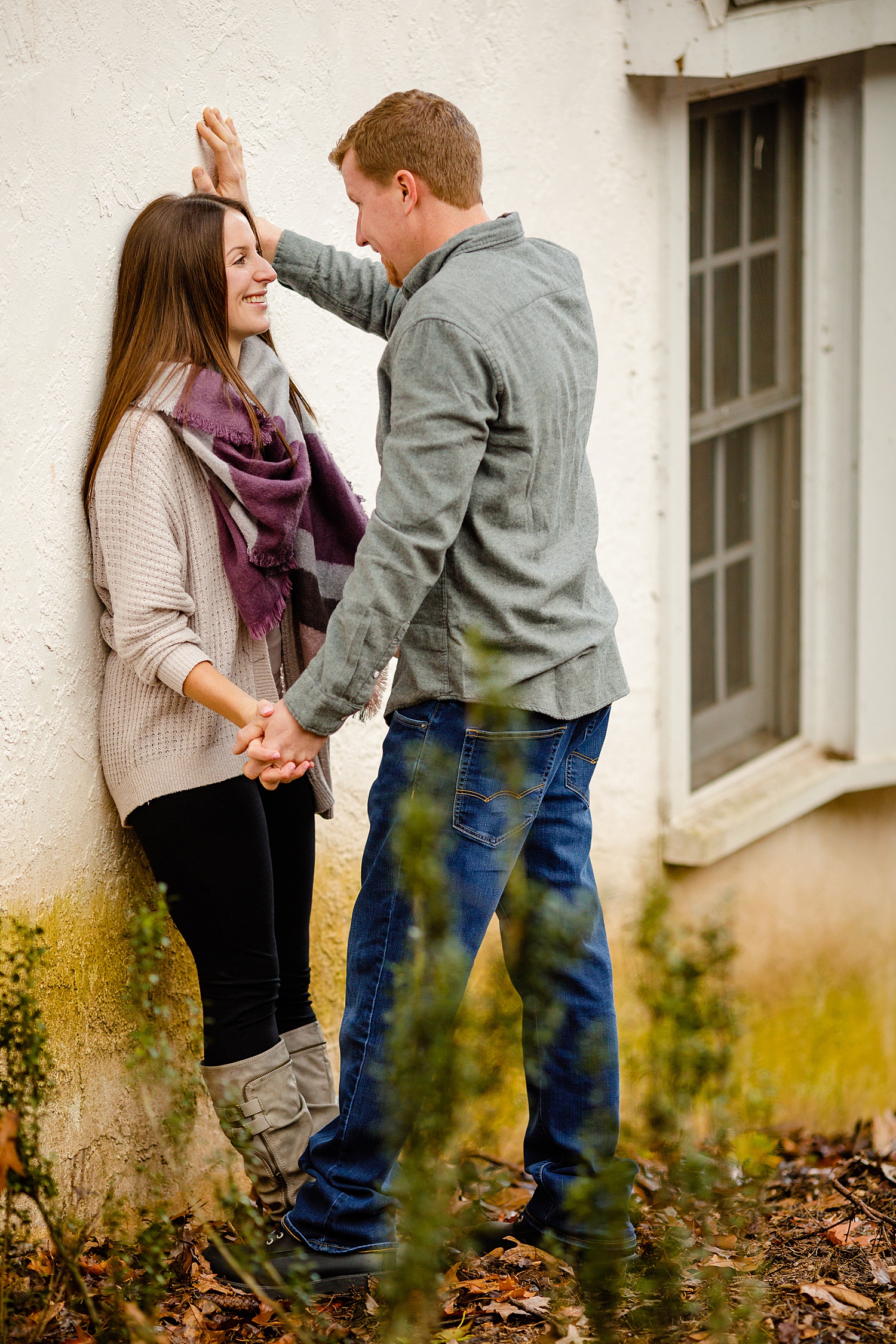 Kennett Square Pennsylvania engagement session wedding portrait photographer