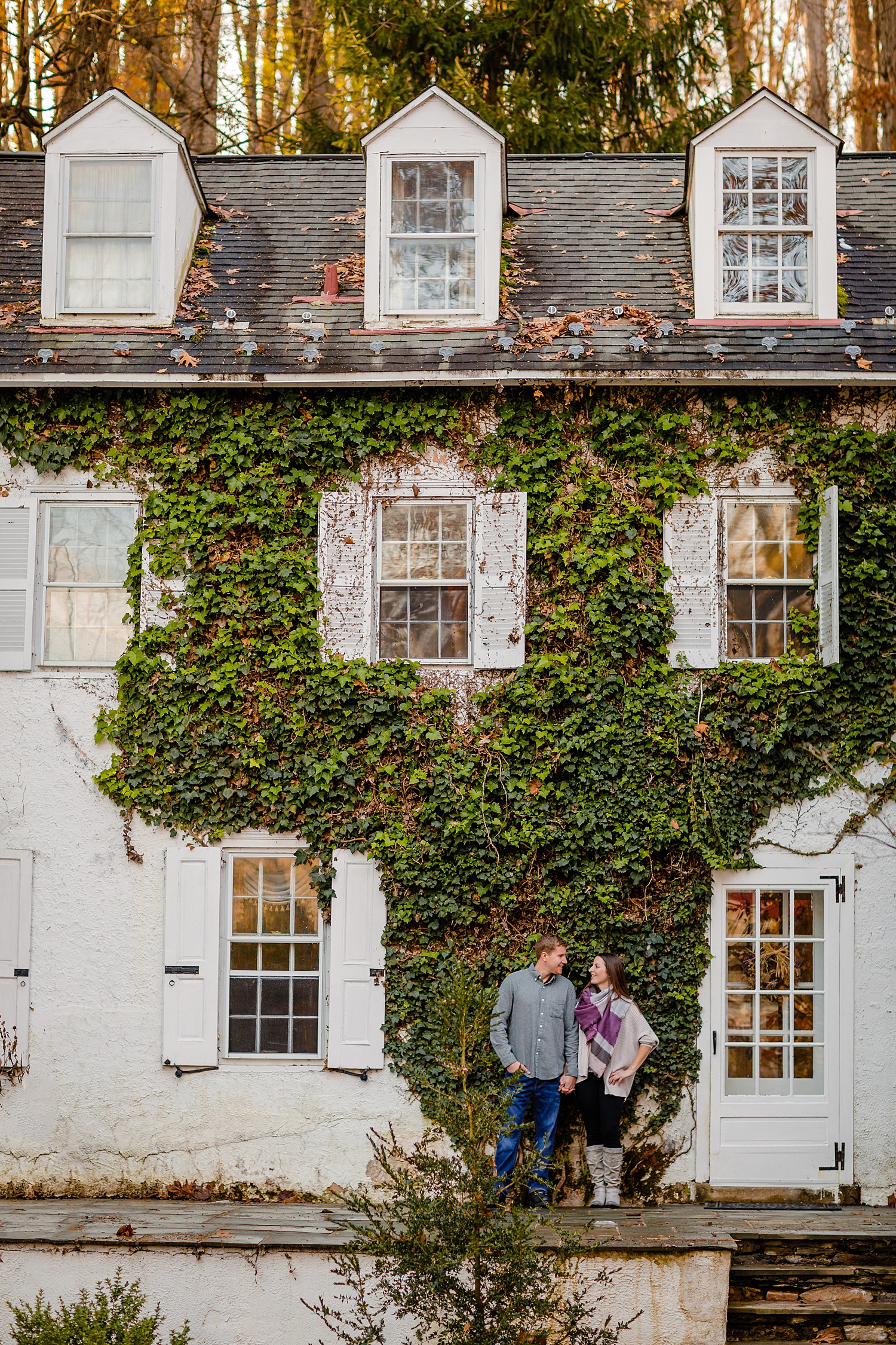 Kennett Square Pennsylvania engagement session wedding portrait photographer